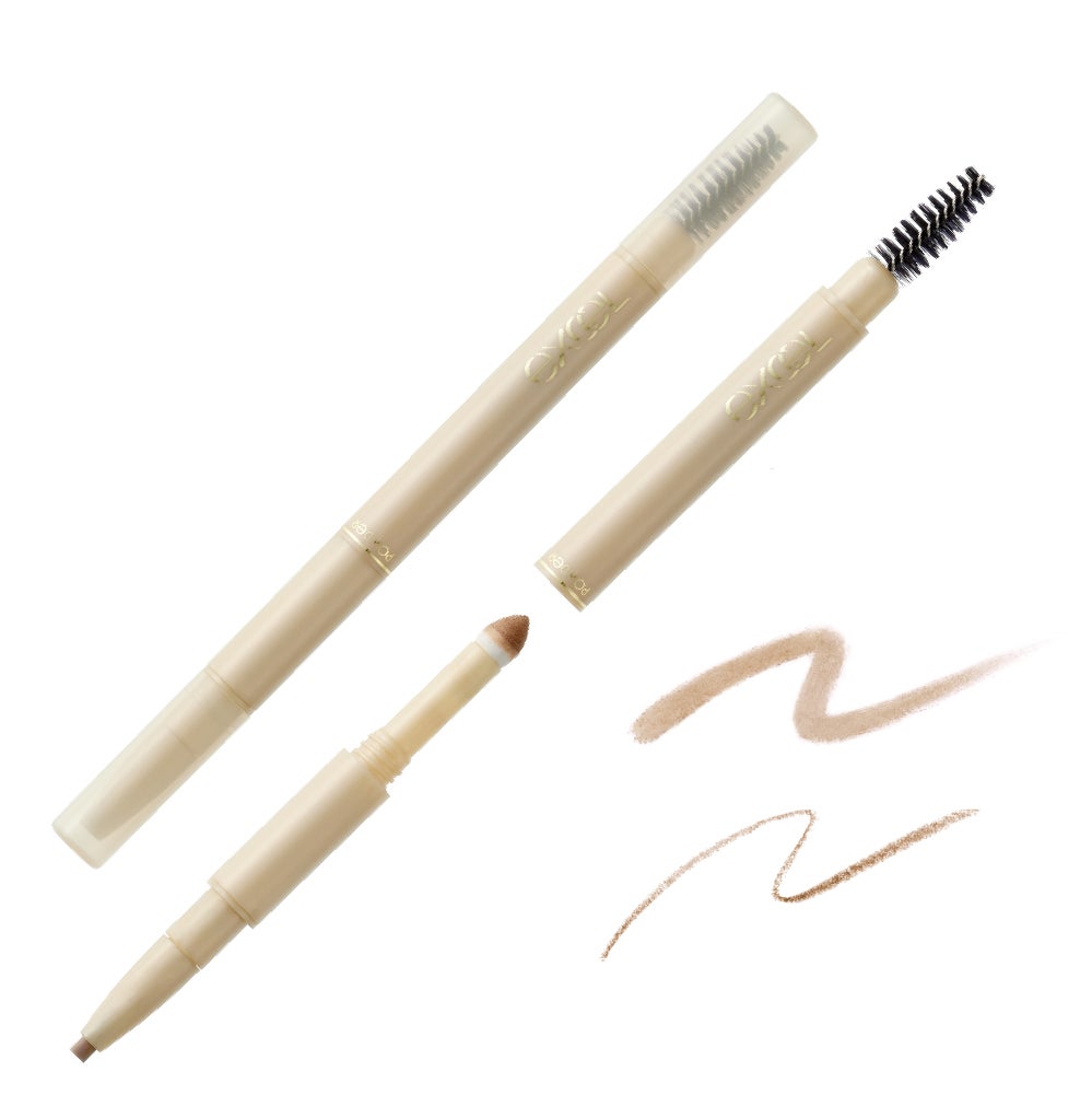 エクセル ザ プライムアイブロウ PE02 キャメルブラウン