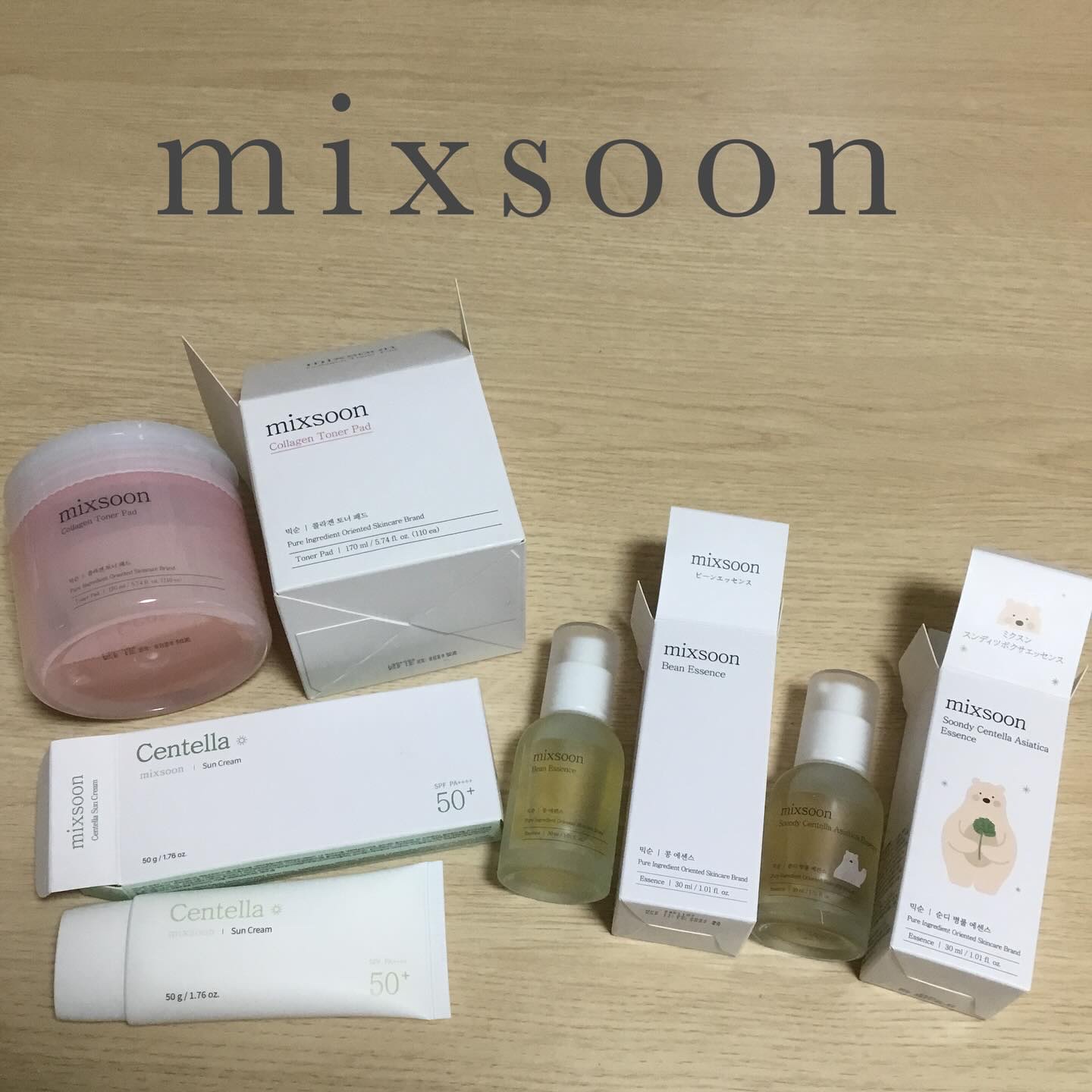 大豆エッセンス/mixsoon/美容液を使ったクチコミ（1枚目）