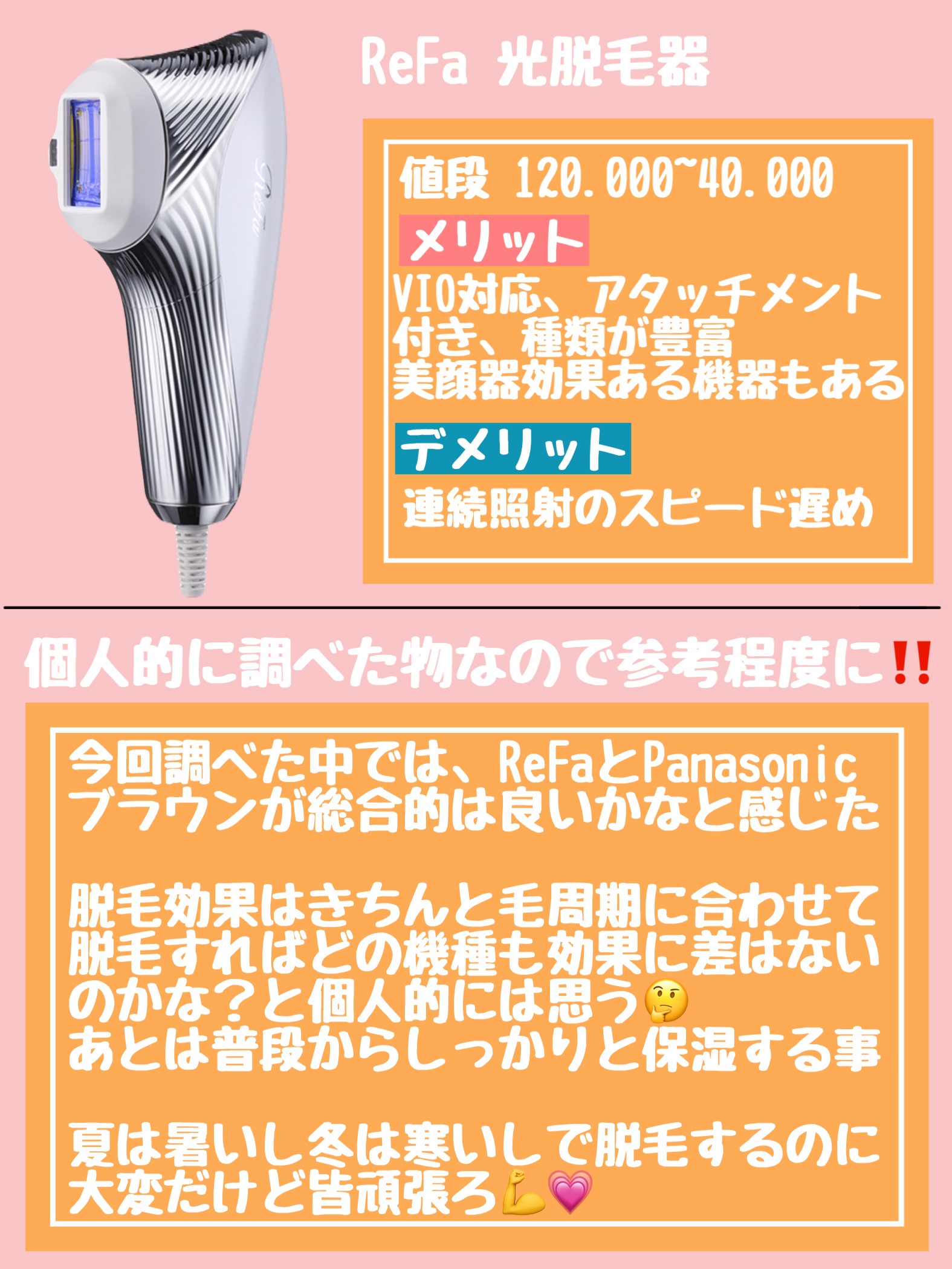 エムテック・ReFa・Panasonic・YA-MAN TOKYO JAPAN・ブラウンの家庭用