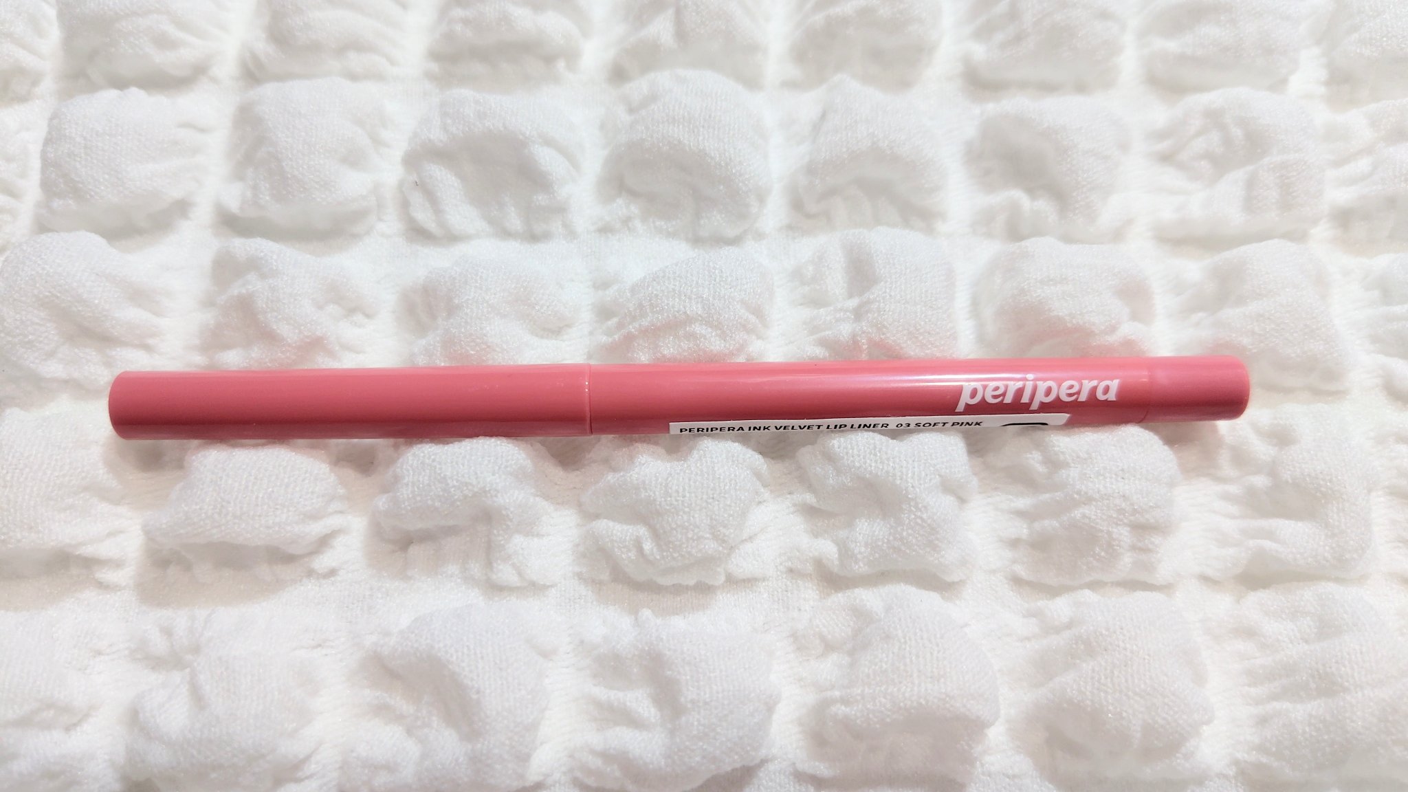 PERIPERA  インク ベルベット リップ ライナーのクチコミ「PERIPERA
インク ベルベット リップ ライナー
03SOFT PINK

在庫処分＆ア.....」（1枚目）