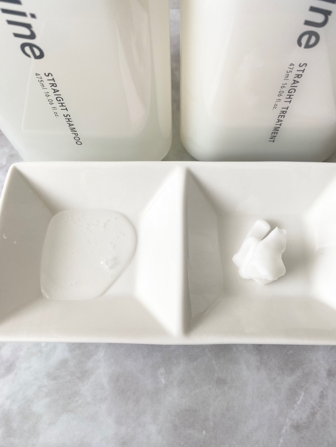 ストレートシャンプー/ストレートトリートメント ホワイトブロッサムの香り/Straine/市販シャンプーを使ったクチコミ（3枚目）