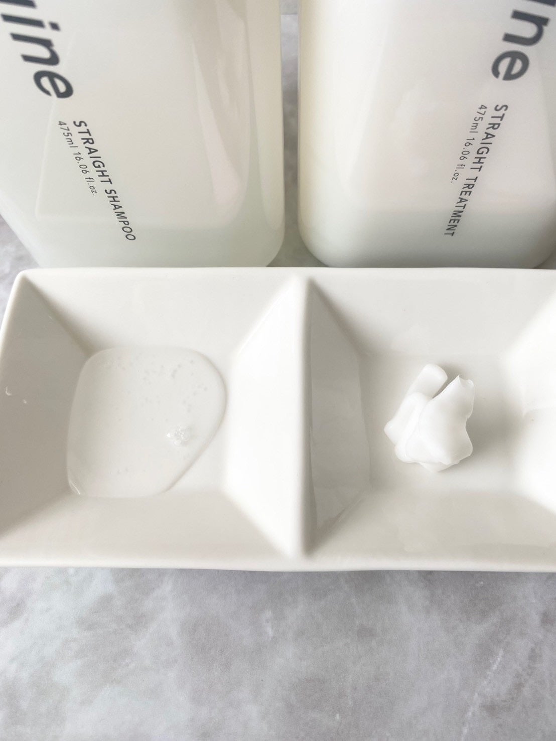 ストレートシャンプー/ストレートトリートメント ホワイトブロッサムの香り/Straine/市販シャンプーを使ったクチコミ(3枚目)