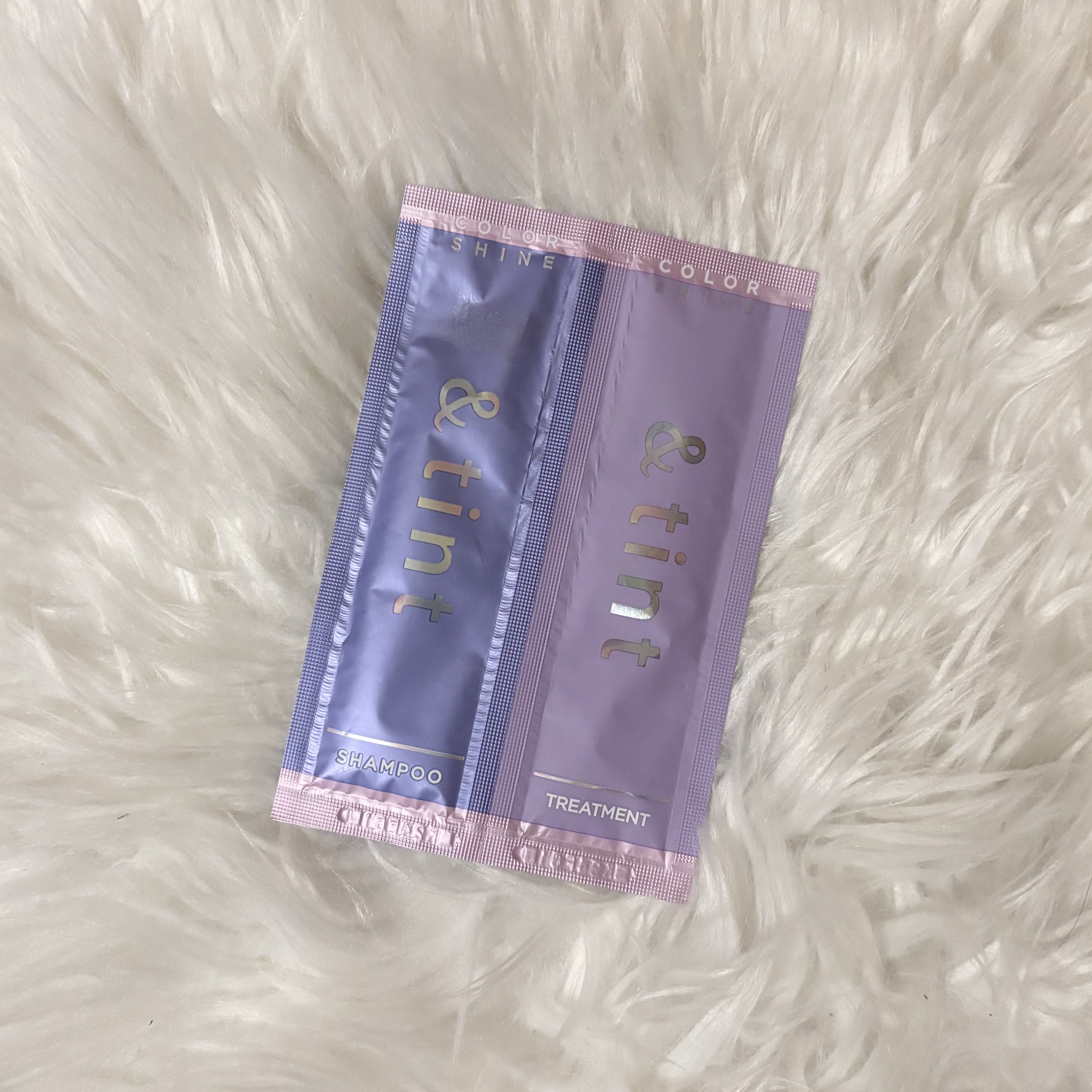 アンドティント カラーシャイン シャンプー/ヘアトリートメント シャンプー（415mL）/&tint/市販シャンプーを使ったクチコミ（1枚目）