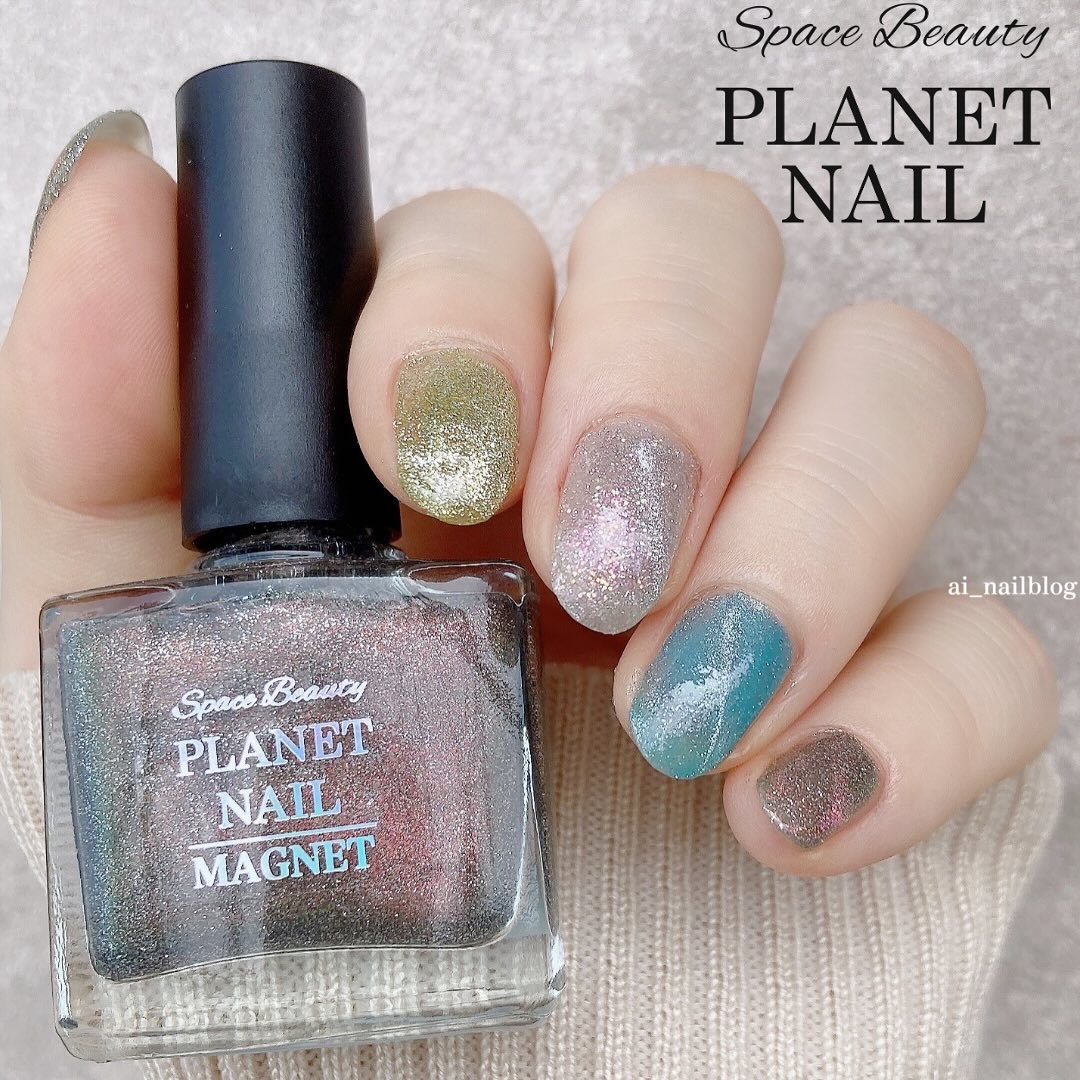 マグネットシリーズ/PLANET NAIL/ジェルネイルを使ったクチコミ（1枚目）
