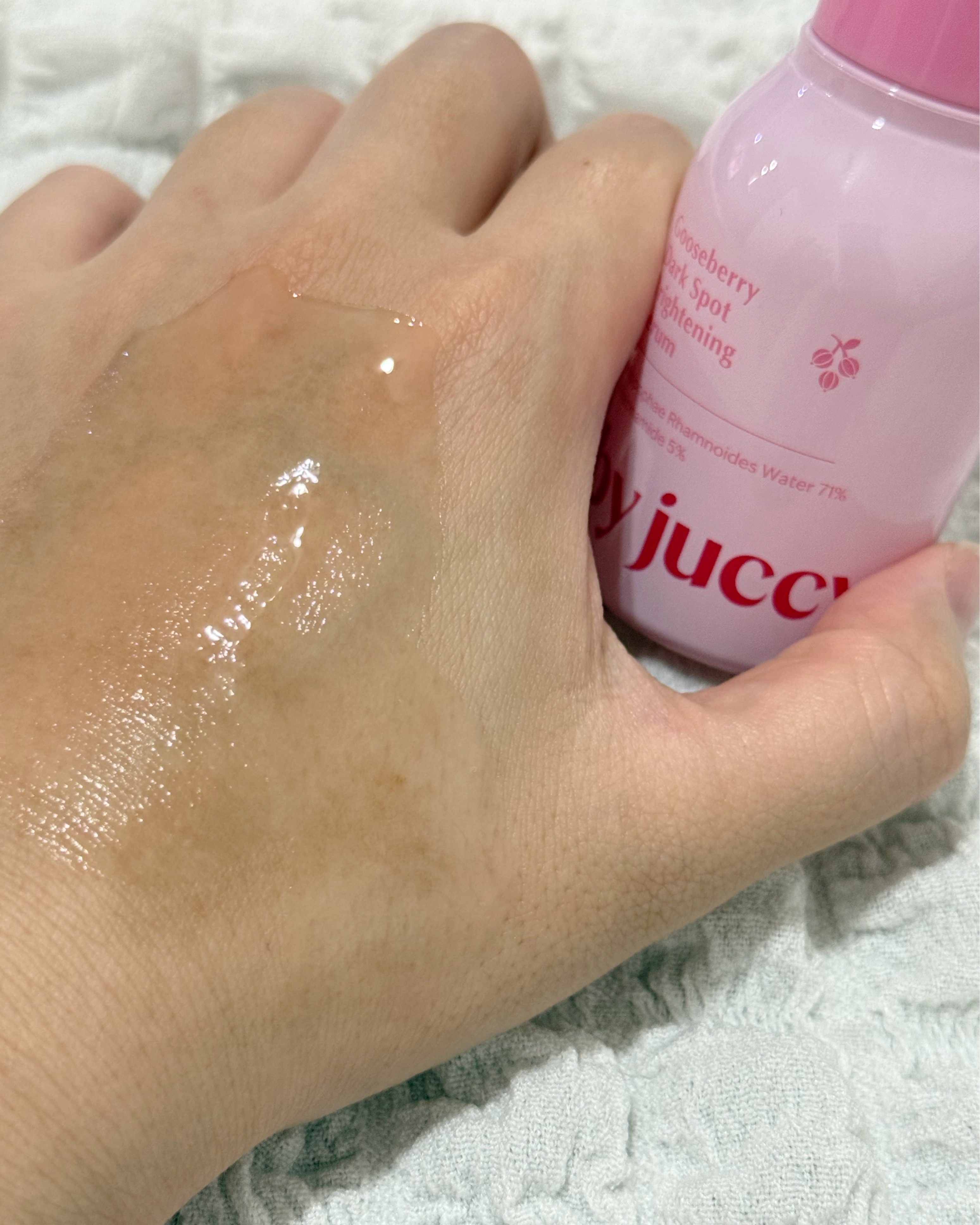 Gooseberry Dark Spot Brightening Serum/By Juccy/美容液を使ったクチコミ（3枚目）