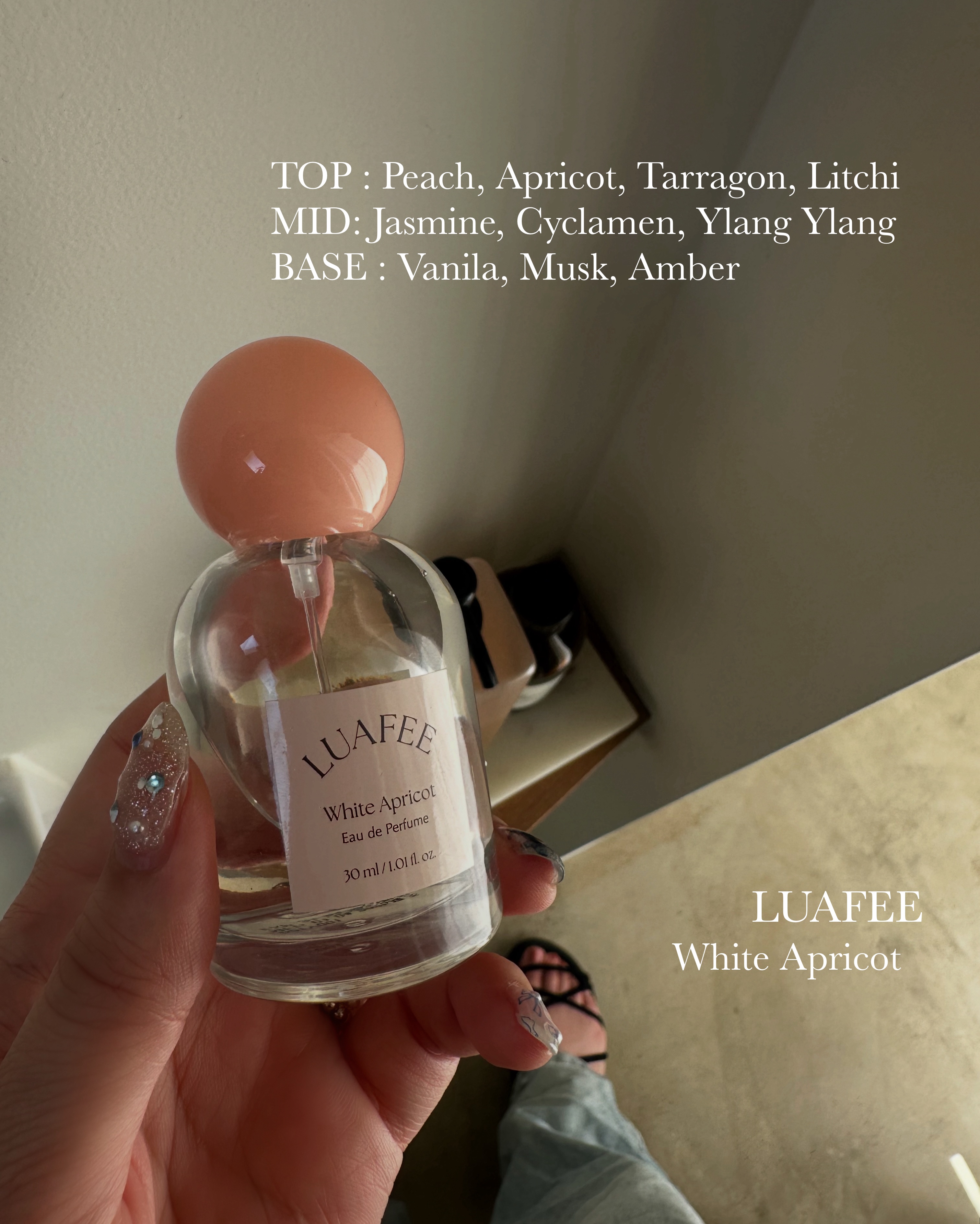 ホワイトアプリコット/LUAFEE/香水(レディース)を使ったクチコミ（2枚目）