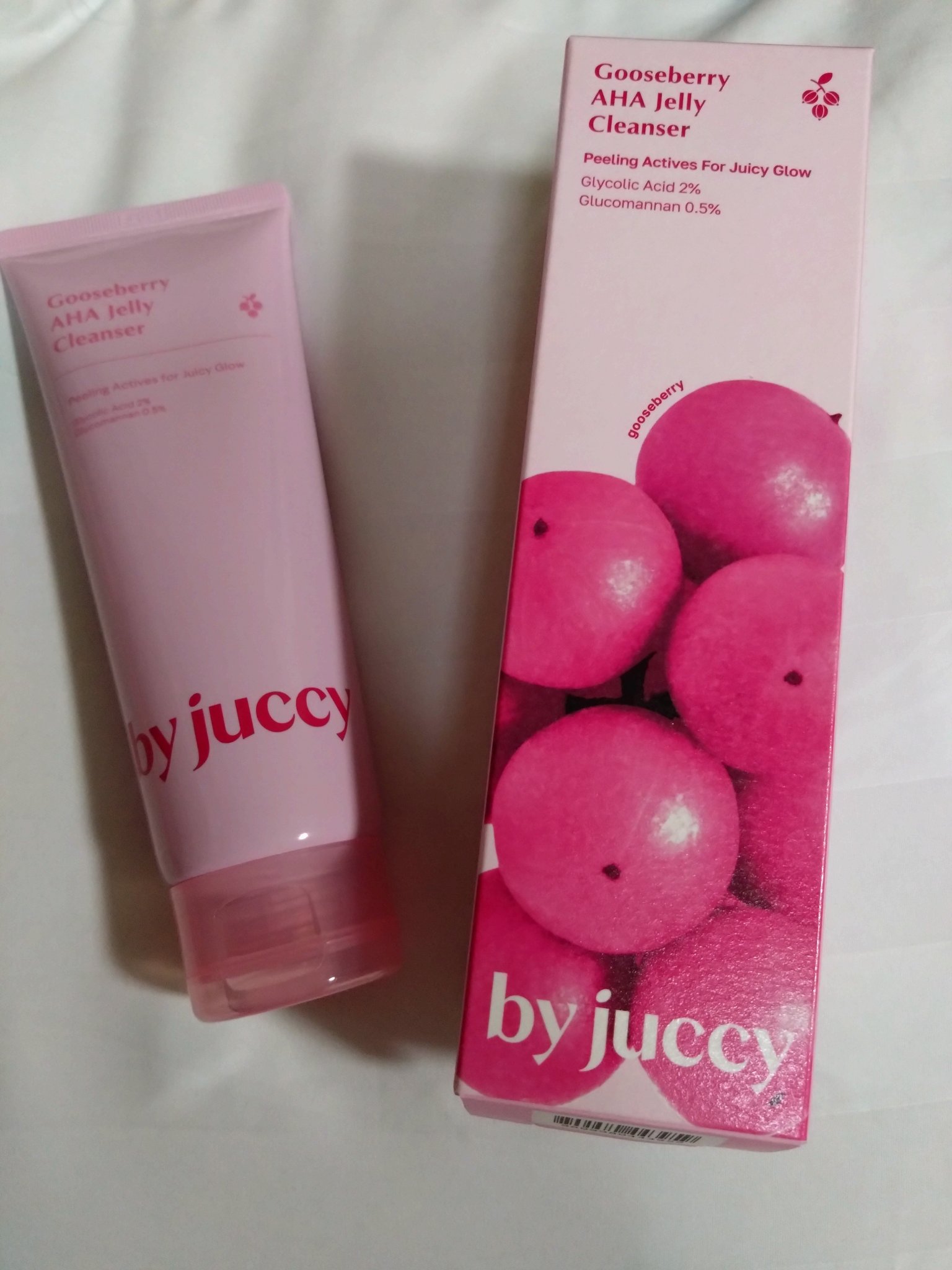 Gooseberry AHA Jelly Cleanser/By Juccy/クレンジングジェルを使ったクチコミ（1枚目）