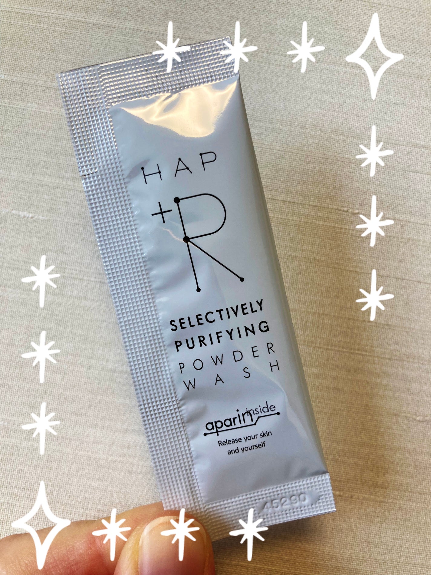 ハップアール パウダーウォッシュ/HAP+R/洗顔パウダーを使ったクチコミ(1枚目)