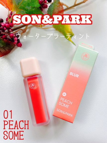 Arti Water Blur Tint/SON&PARK/口紅を使ったクチコミ(1枚目)