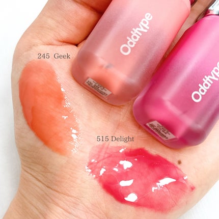 アンシーン バルーンティント/Oddtype/リップティントを使ったクチコミ(4枚目)