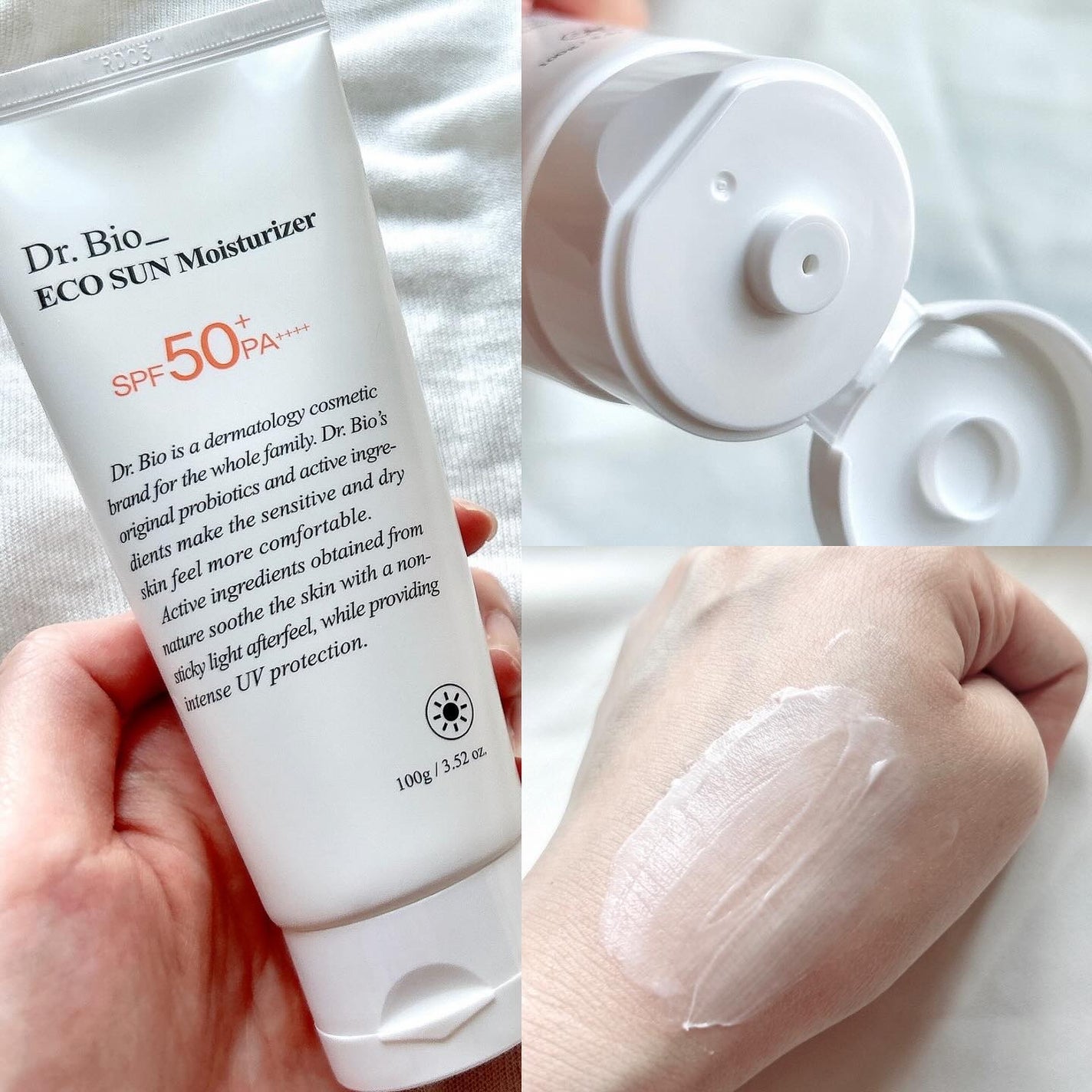 エコサンモイスチャライザー/Dr.Bio/日焼け止めクリームを使ったクチコミ(3枚目)