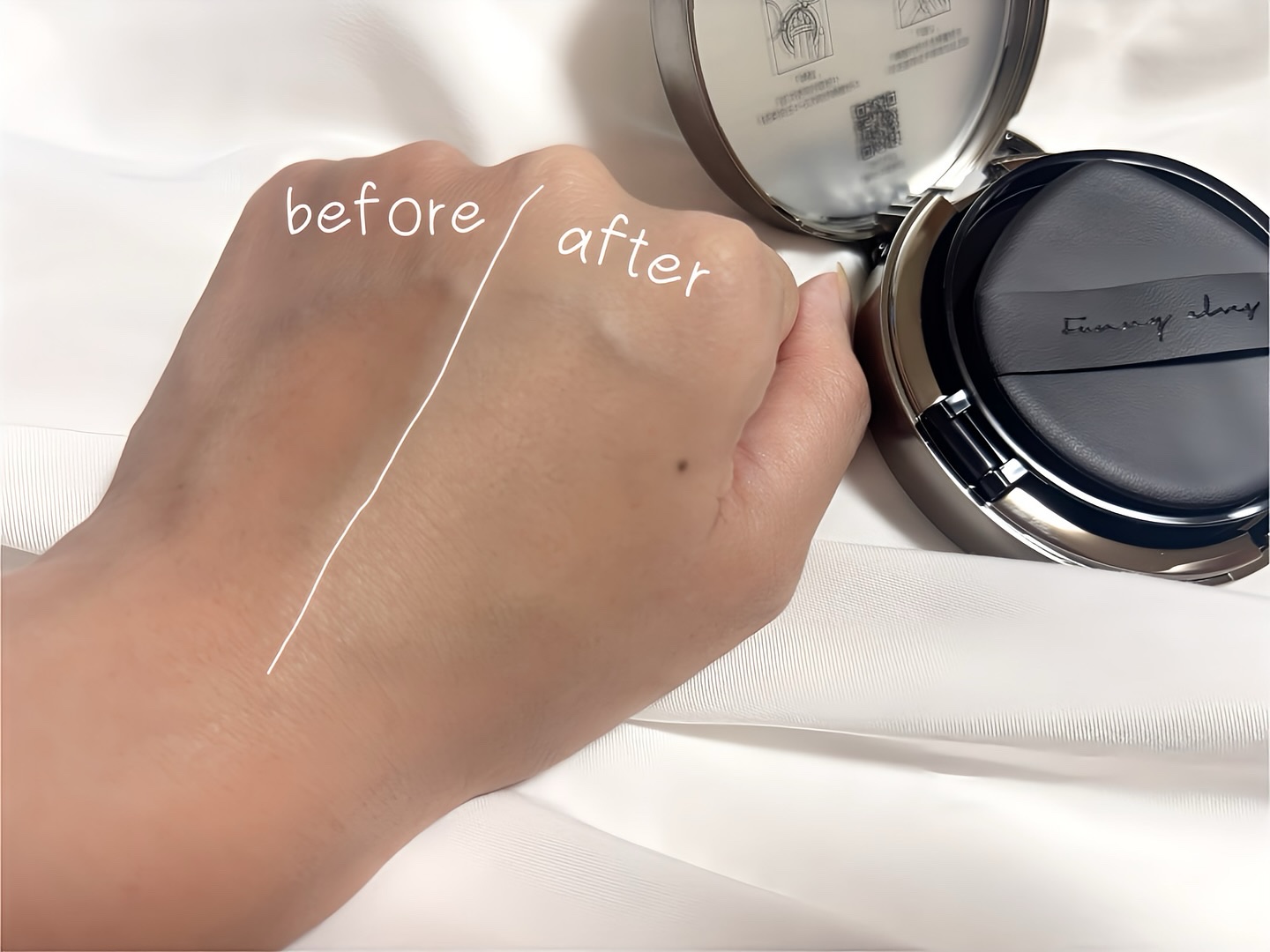 ロングウェア エア クッションファンデーション/FUNNY ELVES方里/クッションファンデーションを使ったクチコミ（3枚目）