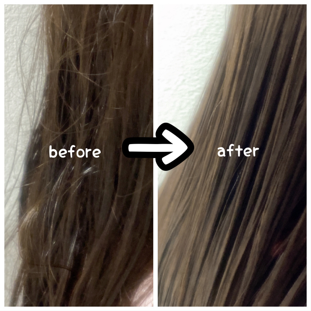 エッセンシャル プレミアム うるりキラリオイル/エッセンシャル/ヘアオイルを使ったクチコミ（3枚目）