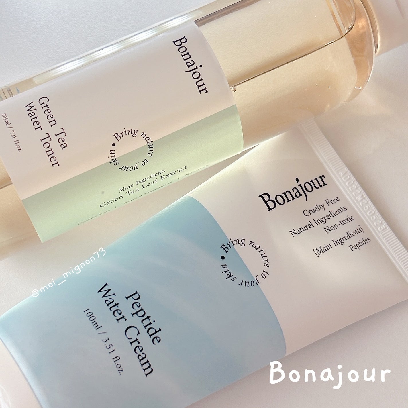ペプチドウォーターボム/Bonajour/フェイスクリームを使ったクチコミ(1枚目)