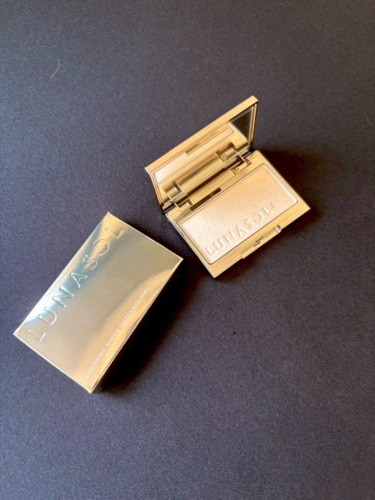 ルナソル カラーリングシアーチークス(グロウ)/LUNASOL/パウダーチークを使ったクチコミ（1枚目）