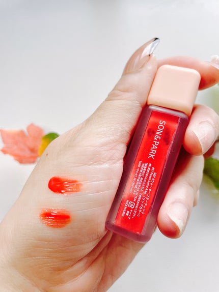 Arti Water Blur Tint/SON&PARK/口紅を使ったクチコミ(2枚目)
