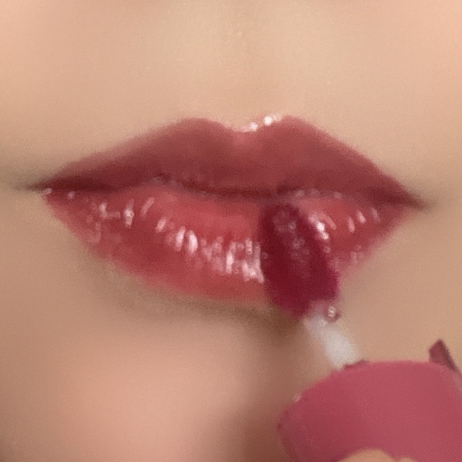 ロウグロウジェルティント R007 チル（ミニ）/hince/リップティントを使ったクチコミ（3枚目）