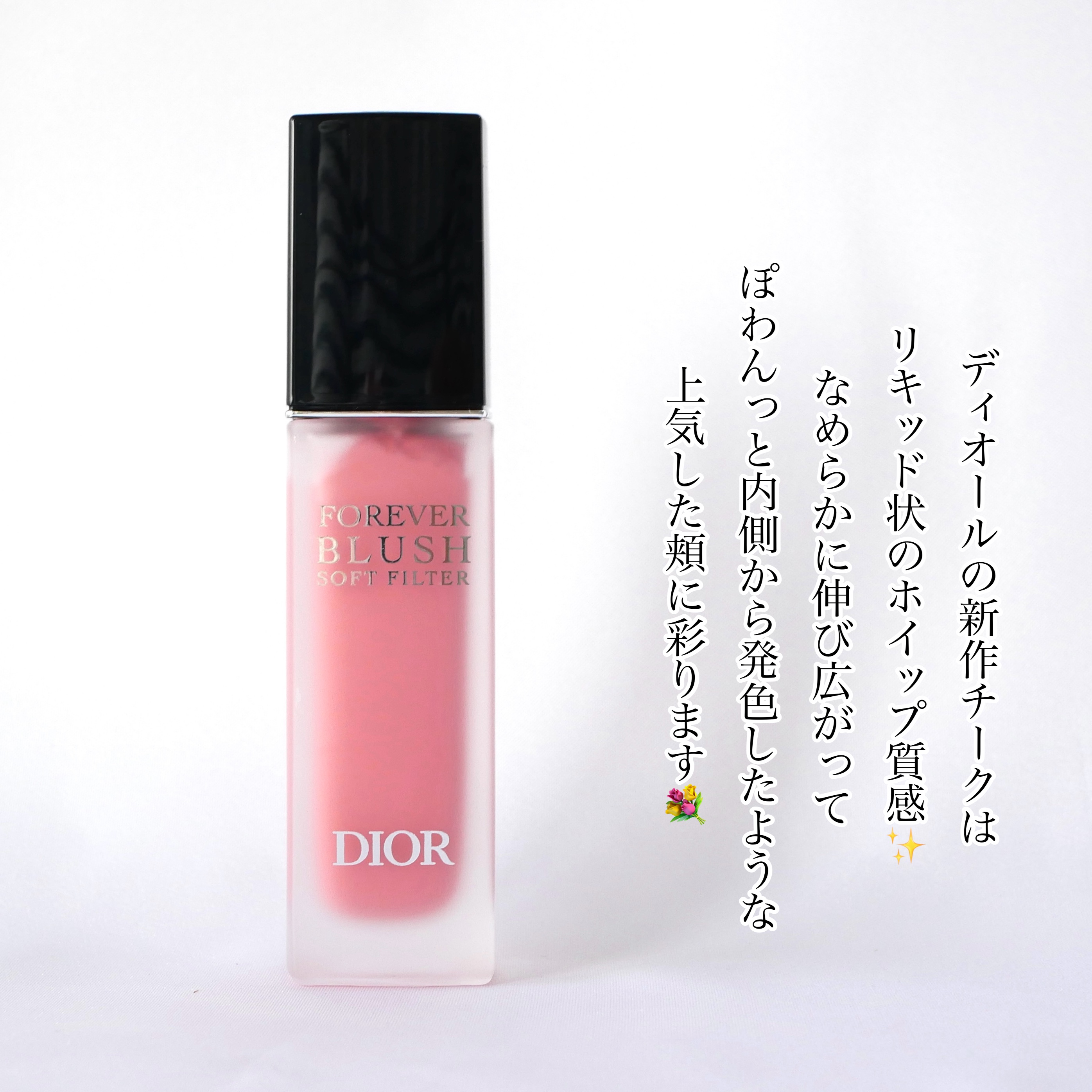ディオールスキン フォーエヴァー ブラッシュ ソフト フィルター/Dior/チークを使ったクチコミ（2枚目）