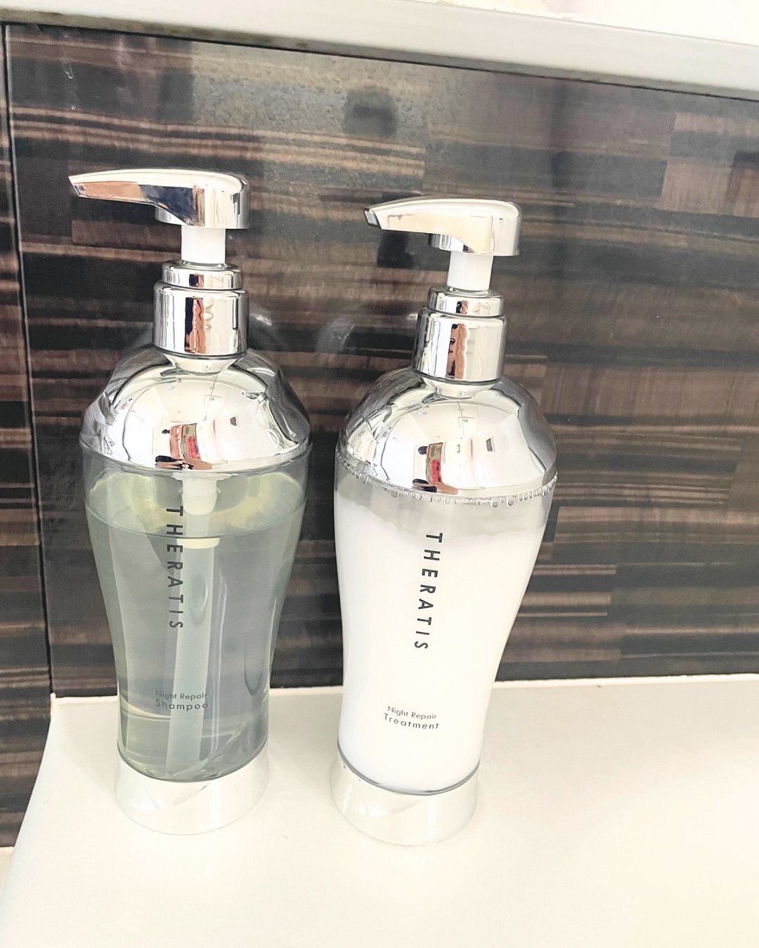 ナイトリペア シャンプー/ヘアトリートメント/THERATIS/シャンプー・コンディショナーを使ったクチコミ（1枚目）