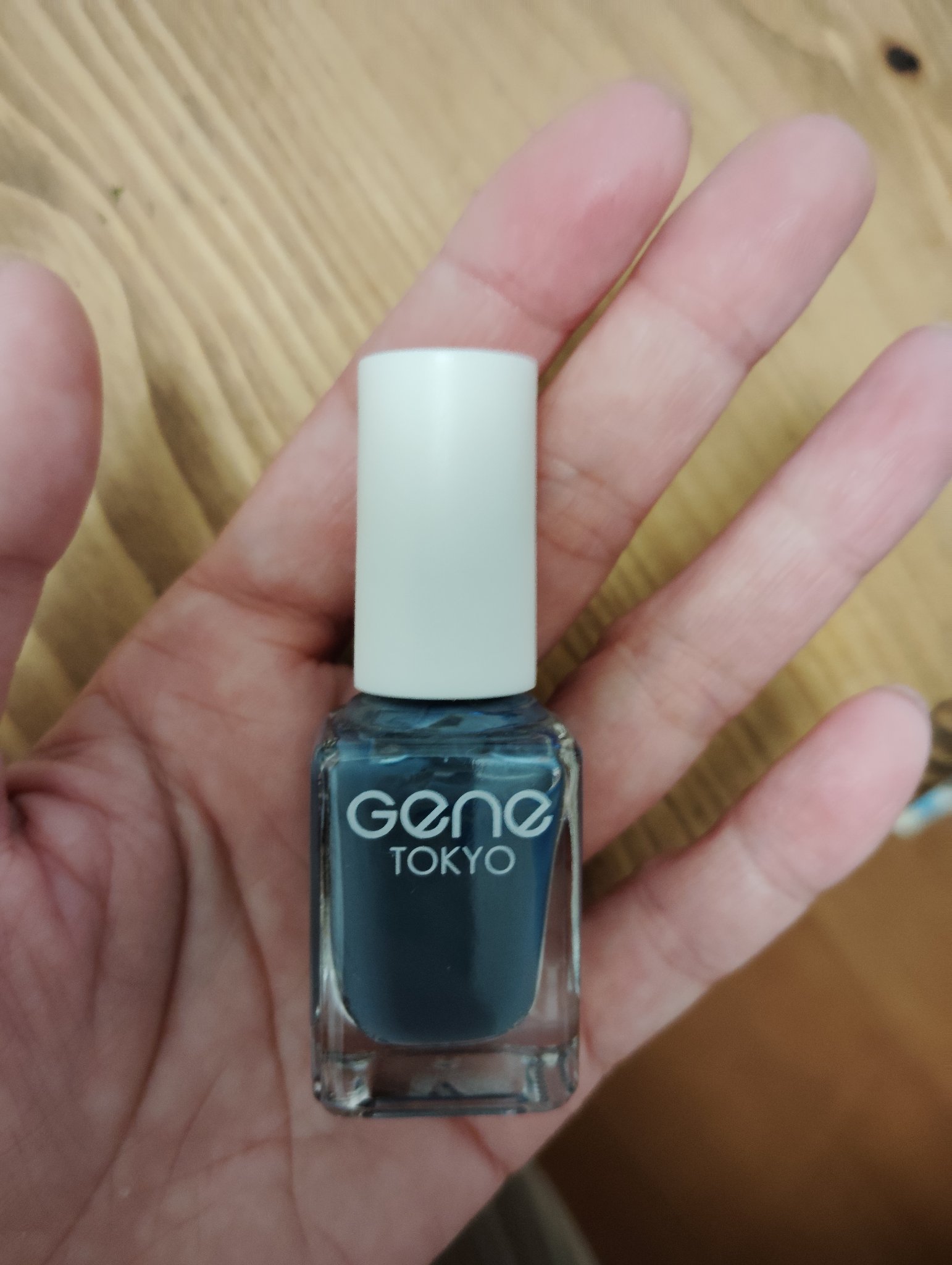 gene TOKYO ネイル デニムブルー/DAISO/マニキュアを使ったクチコミ（1枚目）