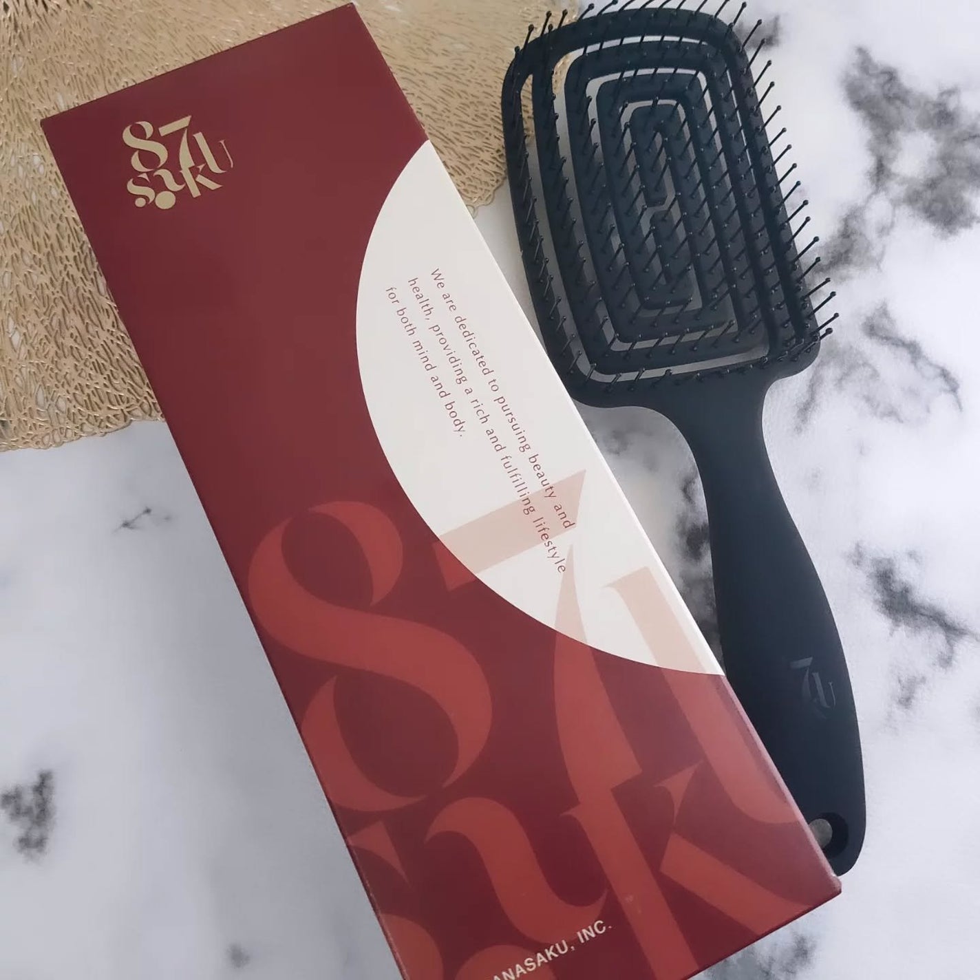 速乾ブラシ/87saku/ヘアブラシを使ったクチコミ(2枚目)