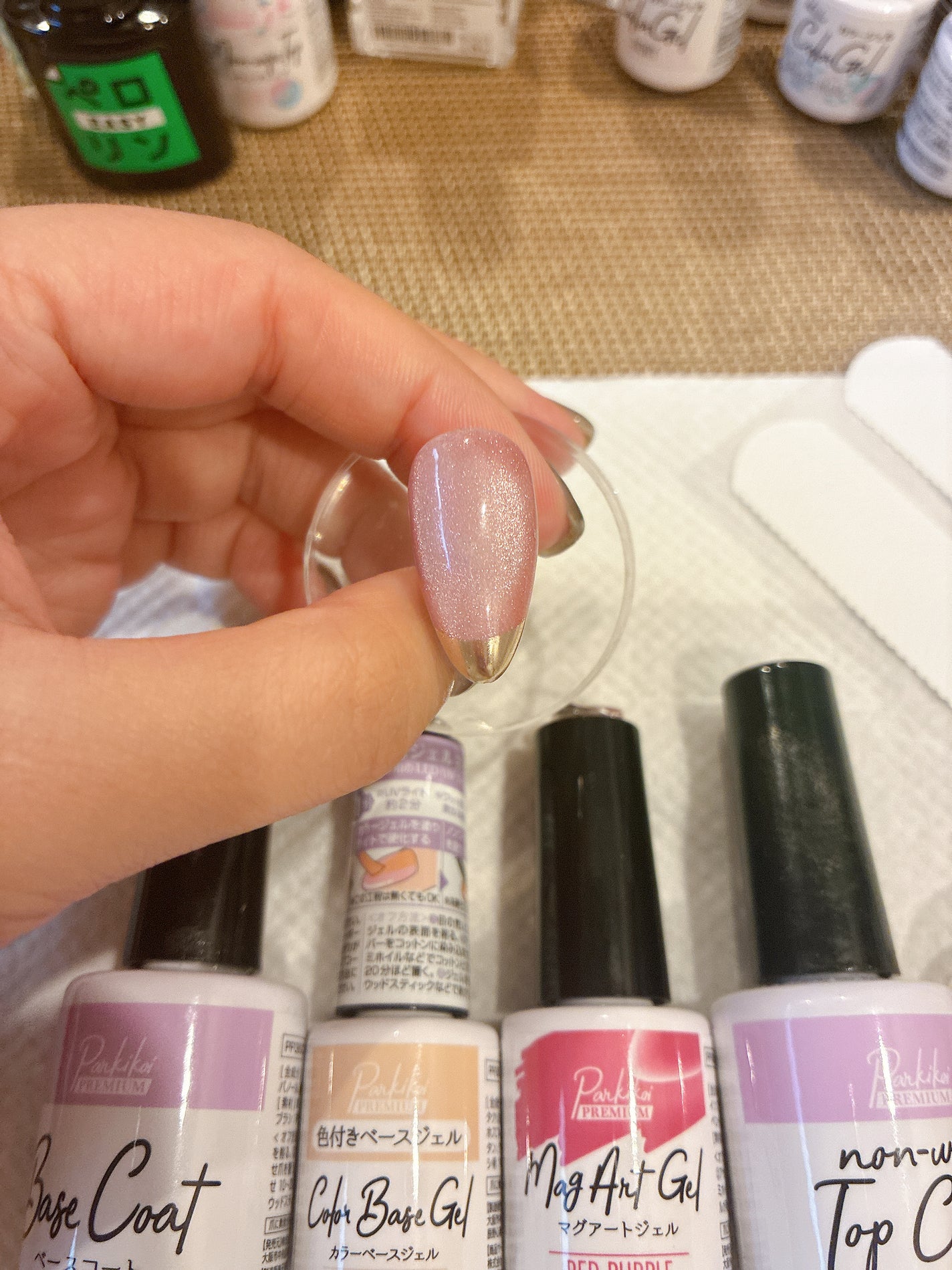 ミラーネイルパウダー/DAISO/ネイル用品を使ったクチコミ(5枚目)