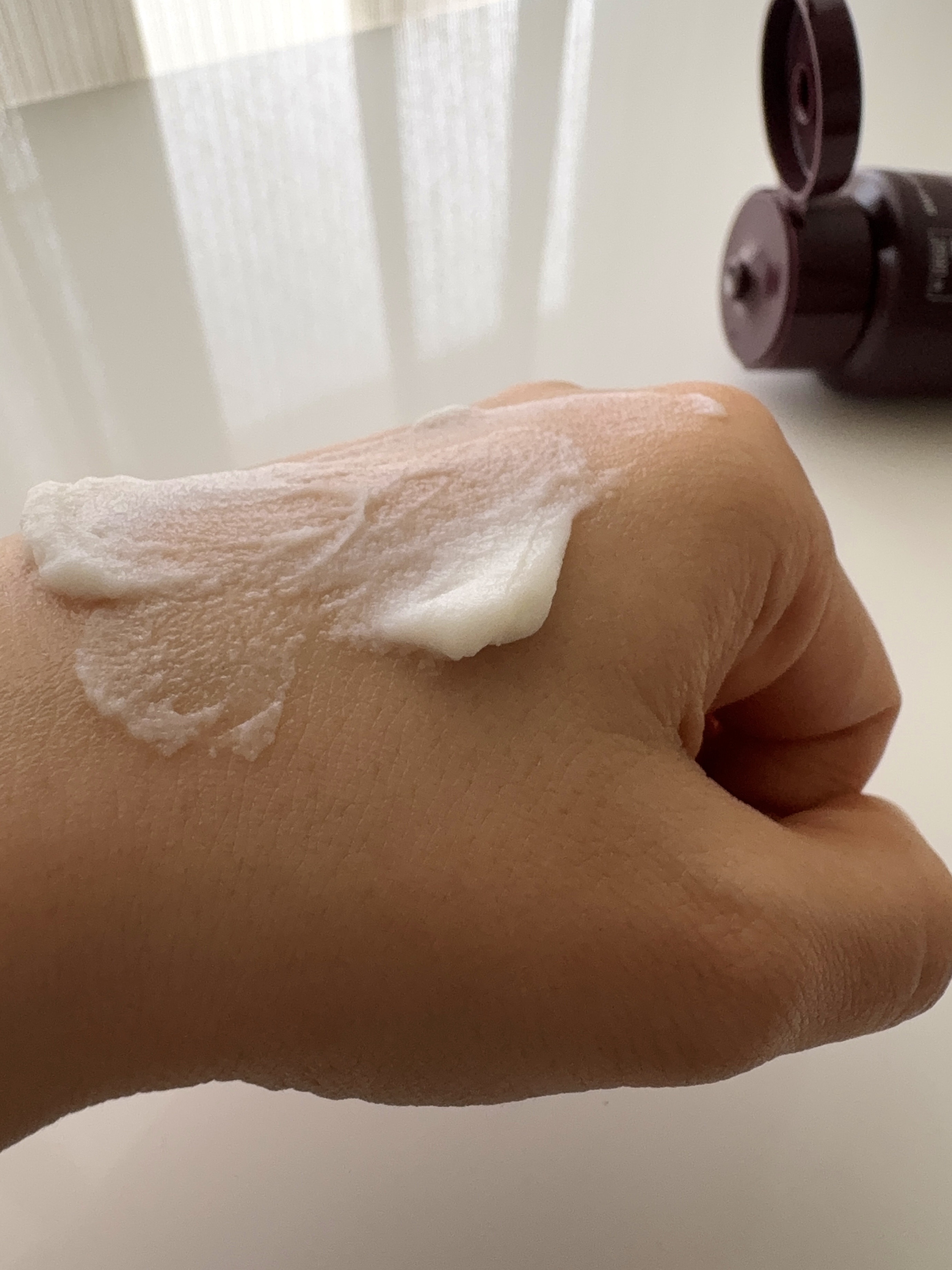 エイジングケア薬用リンクルケアクリームマスク/無印良品/フェイスクリームを使ったクチコミ（3枚目）