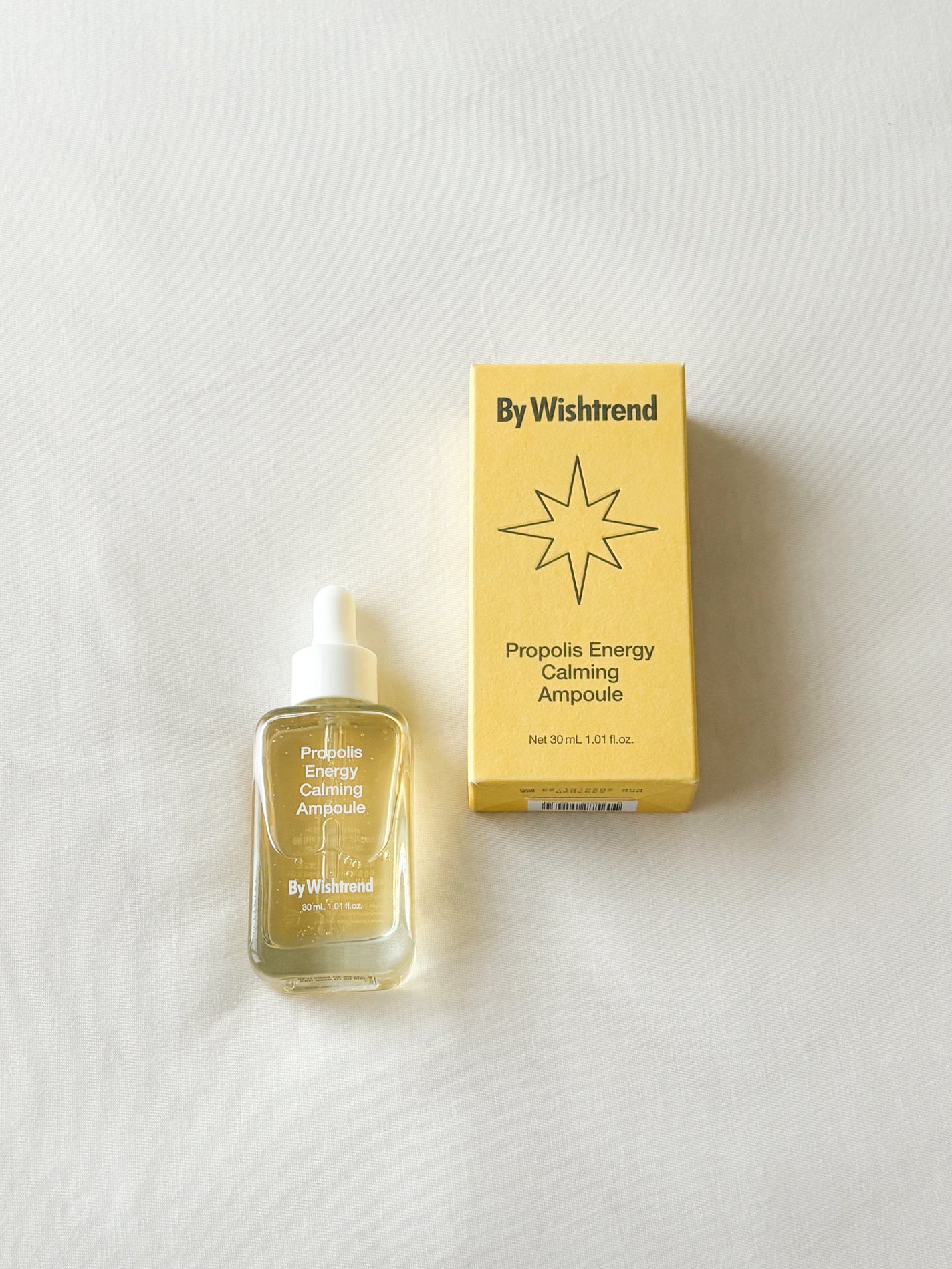 プロポリスエナジーカーミングアンプル/By Wishtrend/美容液を使ったクチコミ(5枚目)