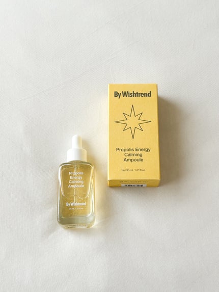 プロポリスエナジーカーミングアンプル/By Wishtrend/美容液を使ったクチコミ(5枚目)