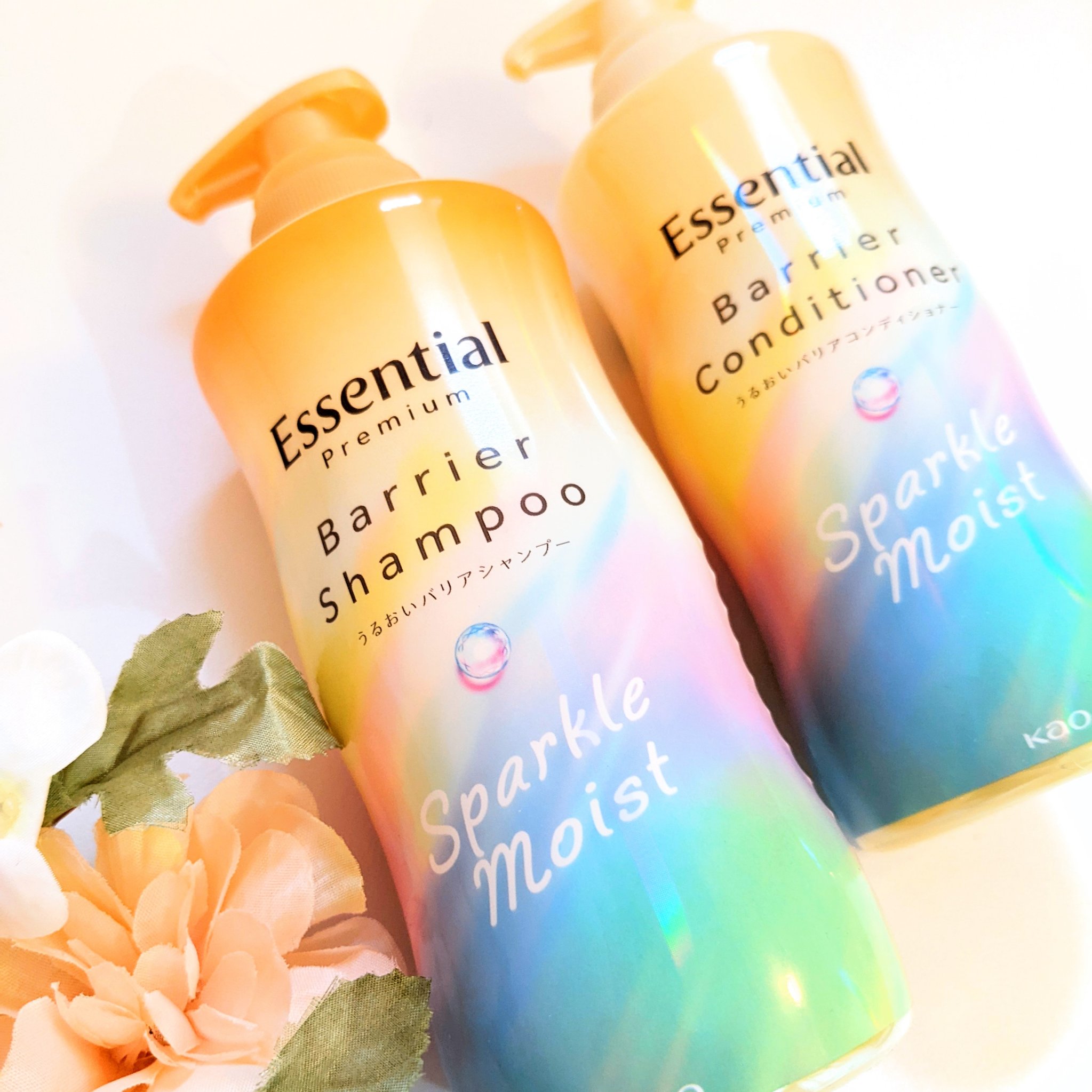 エッセンシャルプレミアム バリアシャンプー・コンディショナー スパークルモイスト/エッセンシャル/市販シャンプーを使ったクチコミ（1枚目）