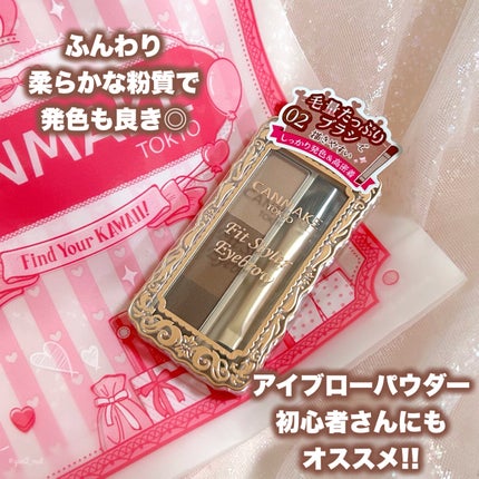 フィットスタイラーアイブロウ/キャンメイク/パウダーアイブロウを使ったクチコミ(5枚目)