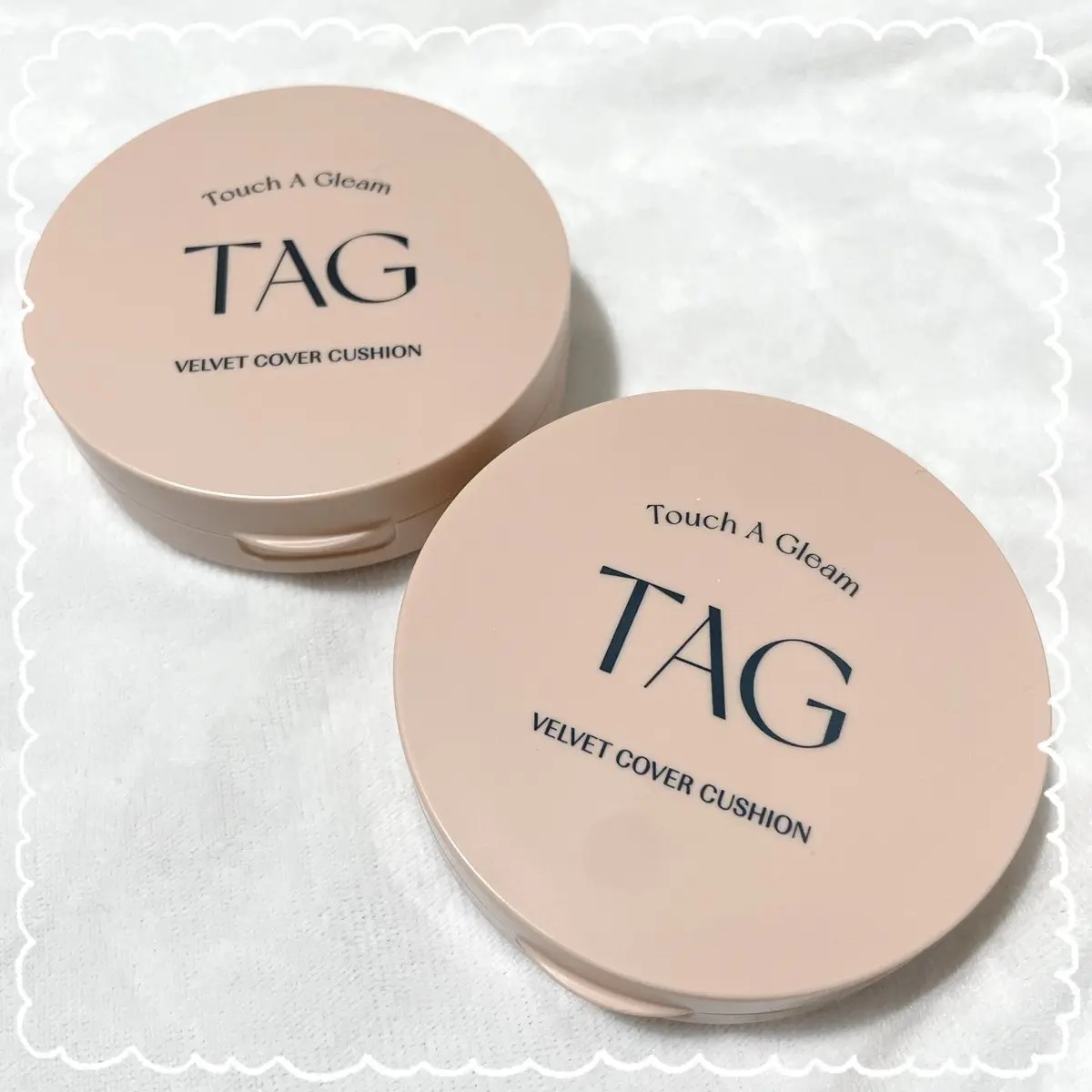 ベルベットカバークッション/TAG/クッションファンデーションを使ったクチコミ（1枚目）