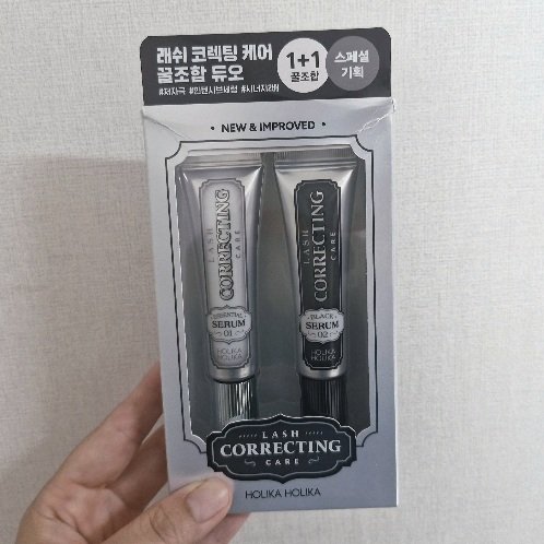 ラッシュコレクティングケア ブラックセラム/HOLIKA HOLIKA/マスカラを使ったクチコミ（1枚目）