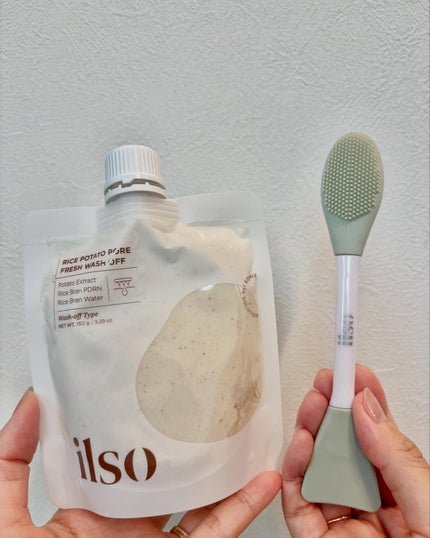 ILSO デュアルクリーンブラシ/ilso/その他スキンケアグッズを使ったクチコミ(7枚目)