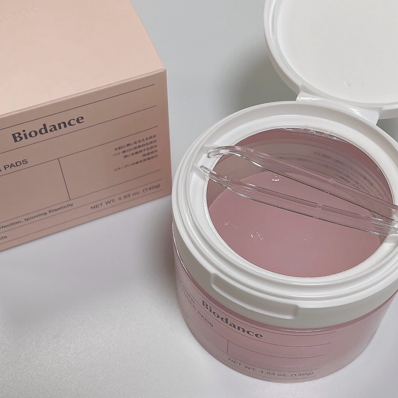 コラーゲンゲルトナーパッド/Biodance/トナーパッドを使ったクチコミ（1枚目）