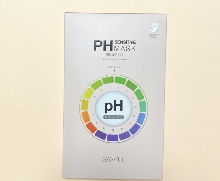 PHセンシティブマスク リリーフフィット 1枚入/SAM'U/シートマスク・パックを使ったクチコミ（1枚目）