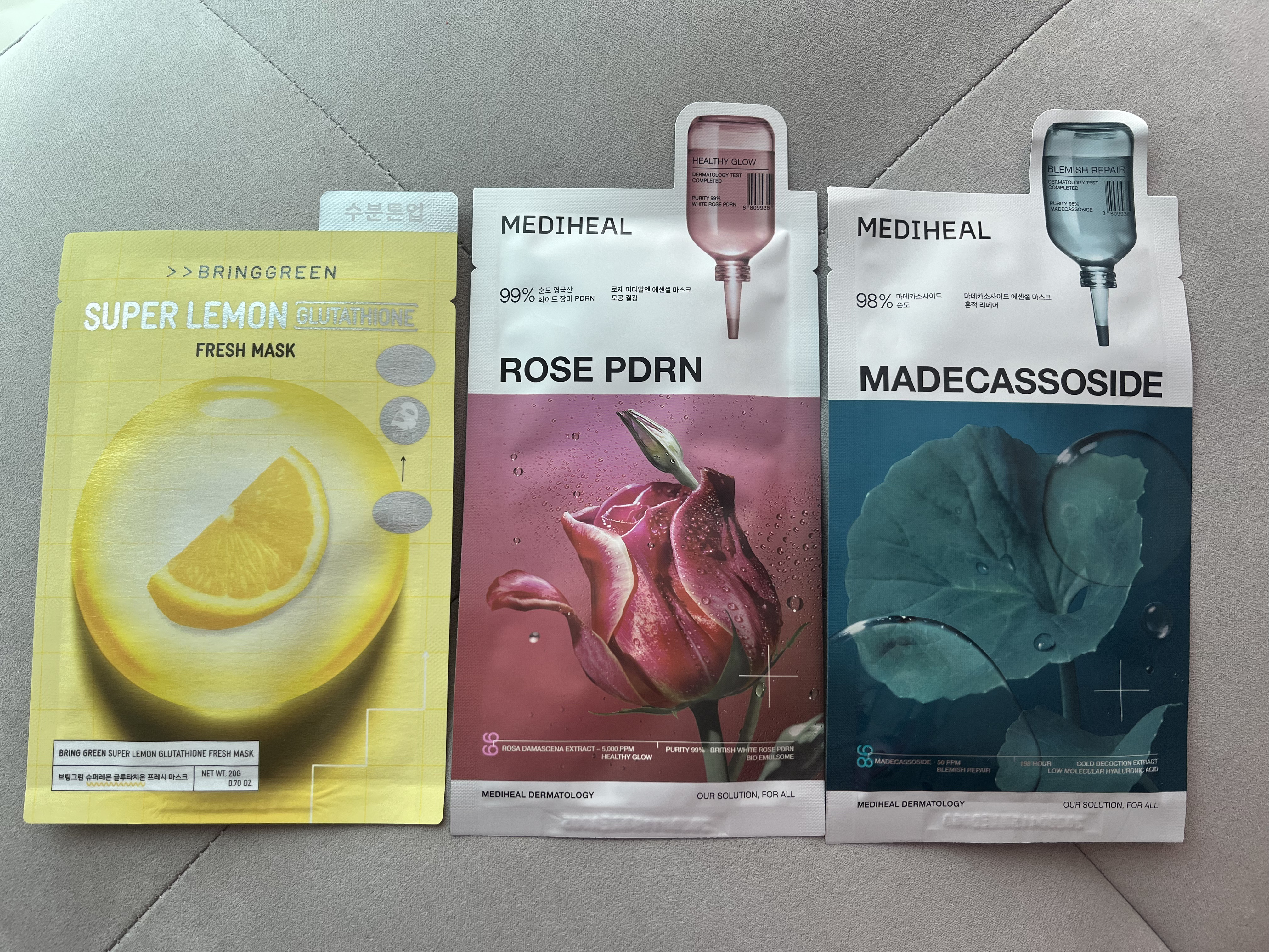 スーパーレモングルタチオンフレッシュマスク/BRING GREEN/シートマスク・パックを使ったクチコミ（1枚目）