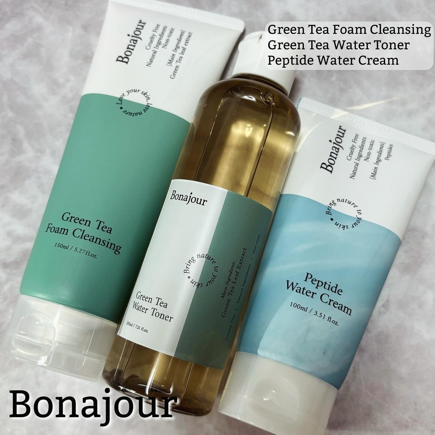 ペプチドウォーターボム/Bonajour/フェイスクリームを使ったクチコミ(2枚目)