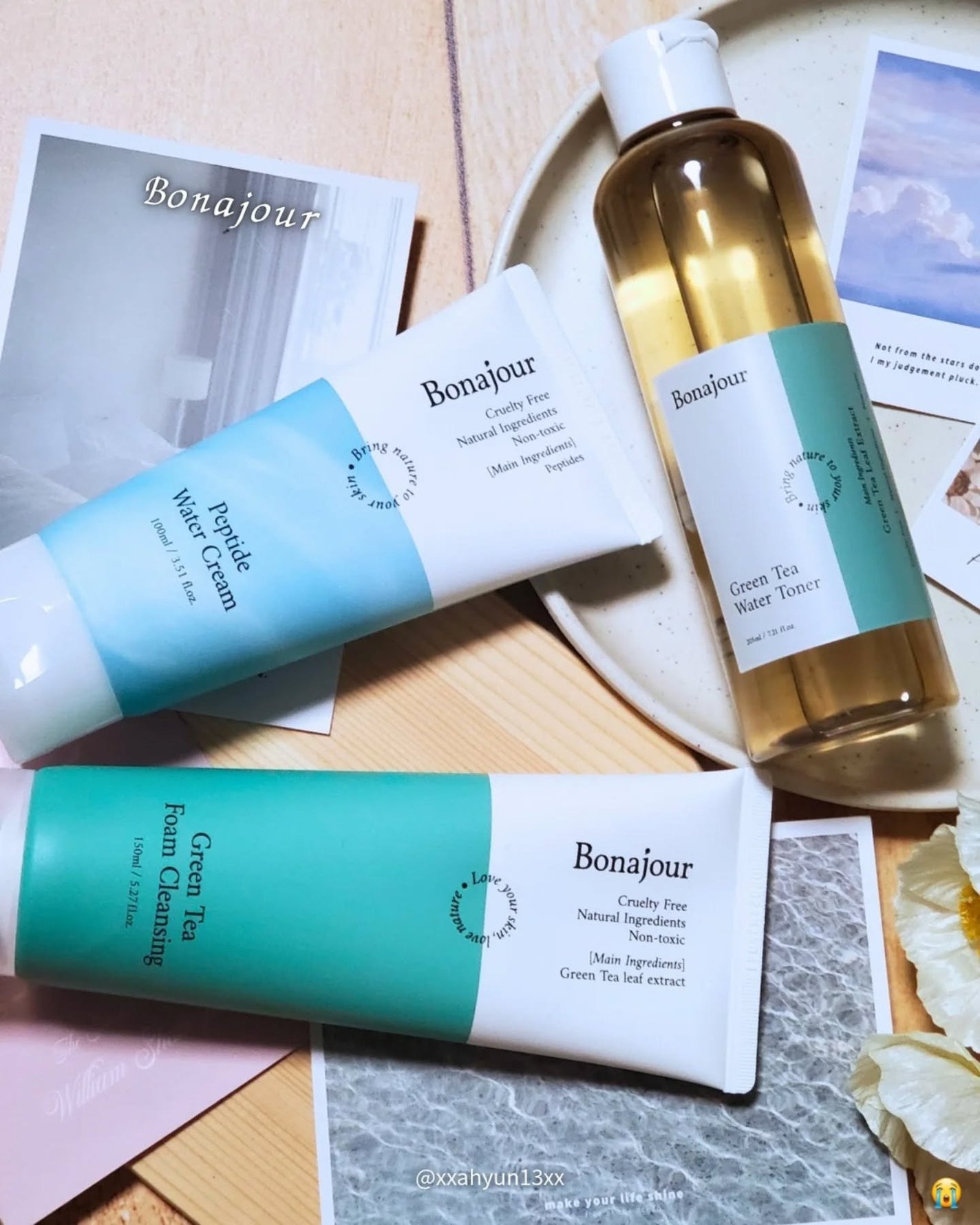 ペプチドウォーターボム/Bonajour/フェイスクリームを使ったクチコミ(1枚目)