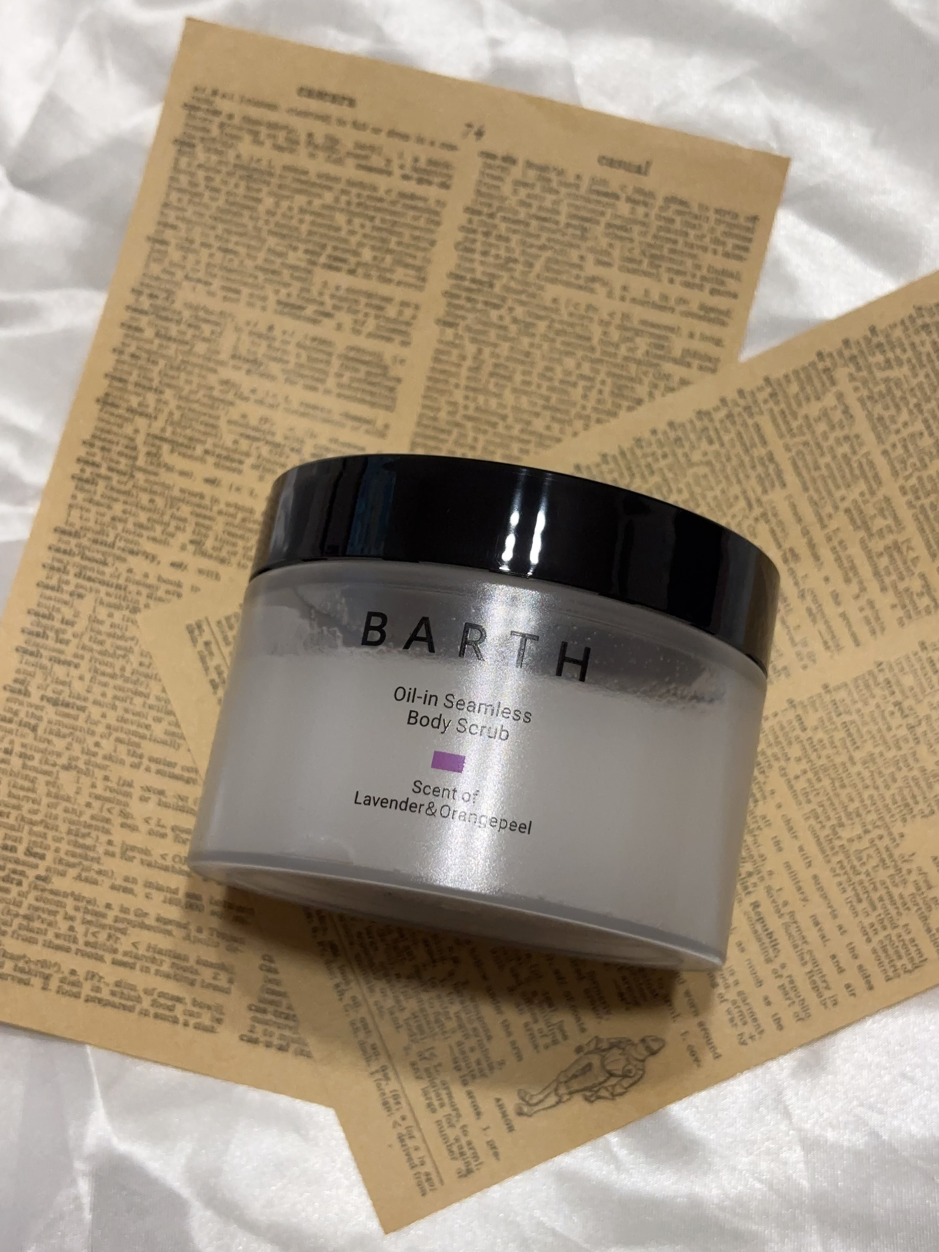 BARTH オイルイン シームレス ボディスクラブ/BARTH/ボディスクラブを使ったクチコミ（1枚目）