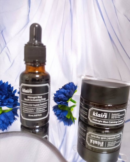 ミッドナイトブルーカーミングクリーム/Klairs/フェイスクリームを使ったクチコミ(6枚目)