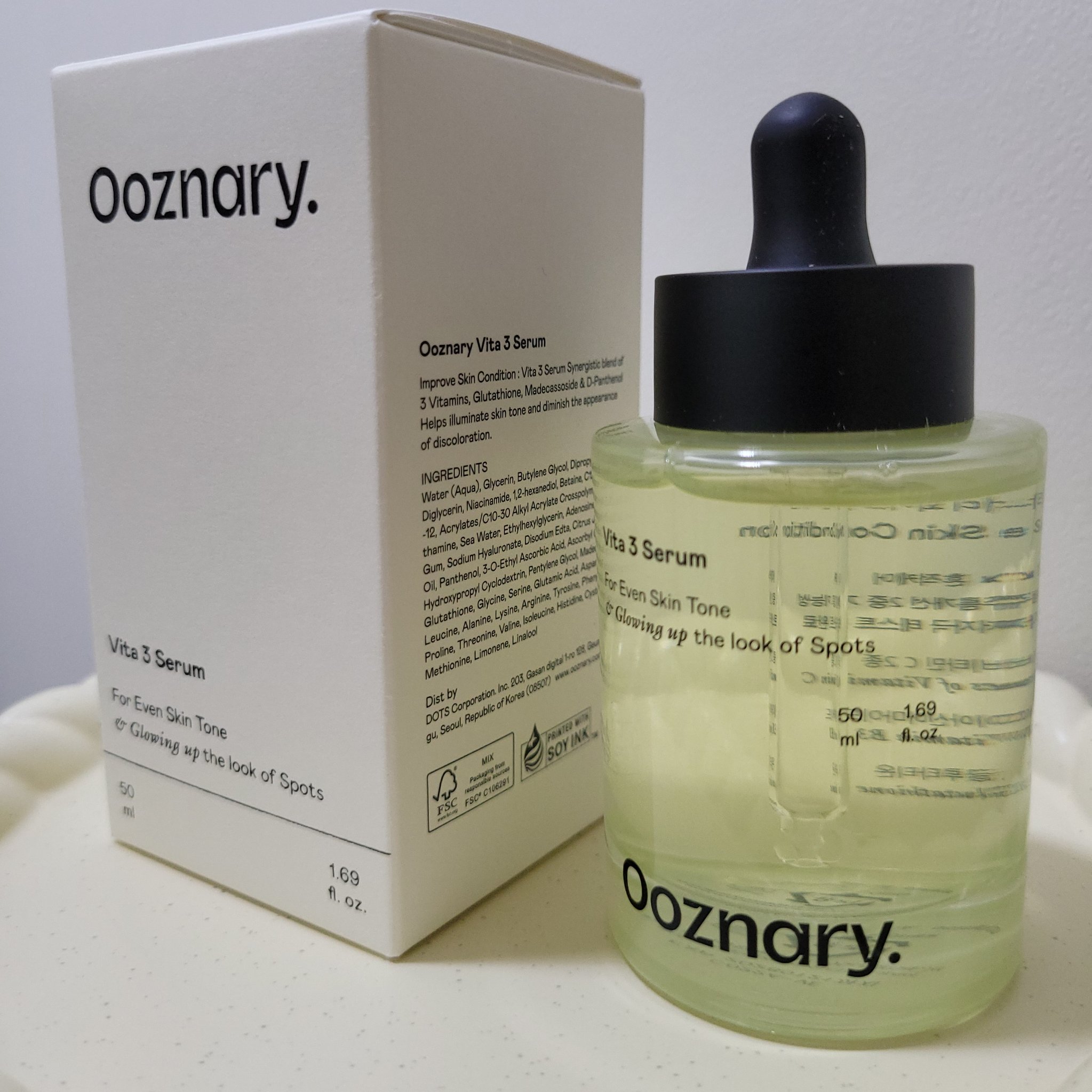 ビタ3セラム/オーズナリー/美容液を使ったクチコミ（1枚目）