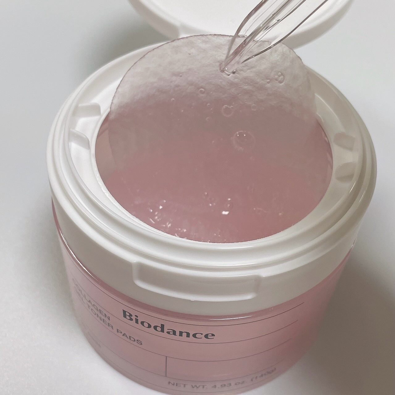 コラーゲンゲルトナーパッド/Biodance/トナーパッドを使ったクチコミ（3枚目）