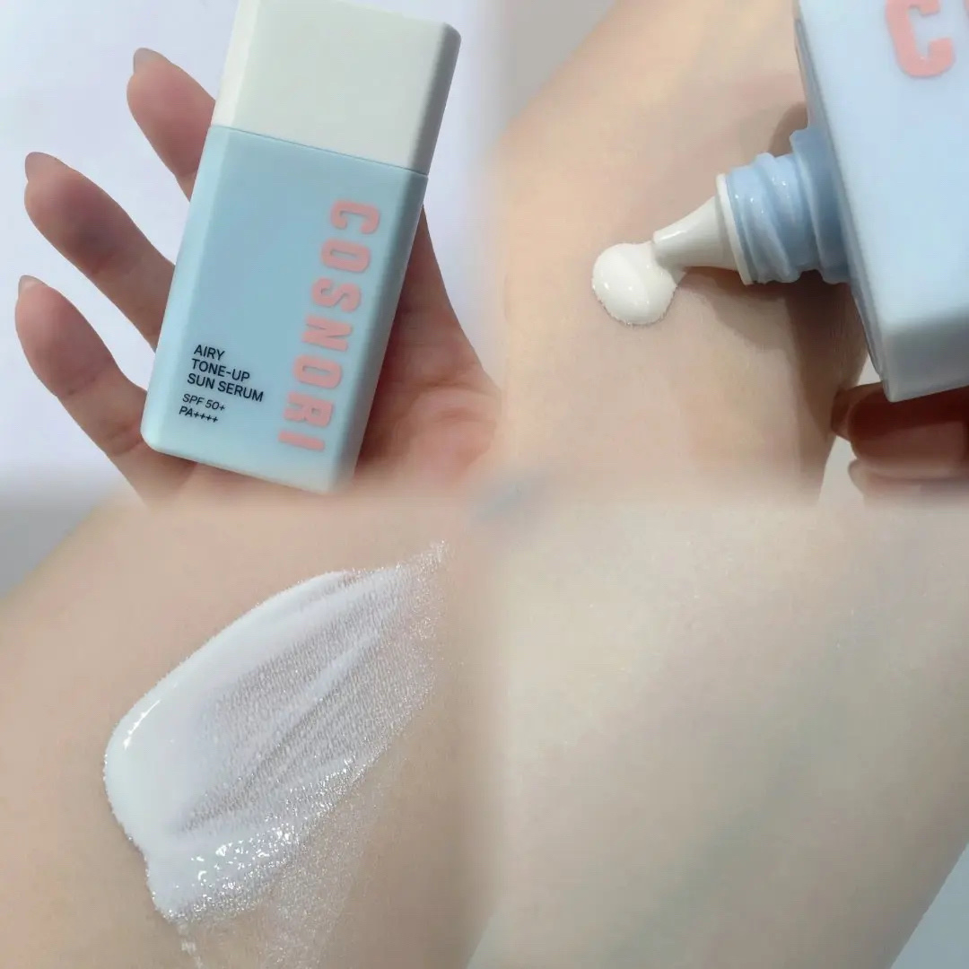 エアリーサンセラム/COSNORI/日焼け止めローションを使ったクチコミ（2枚目）