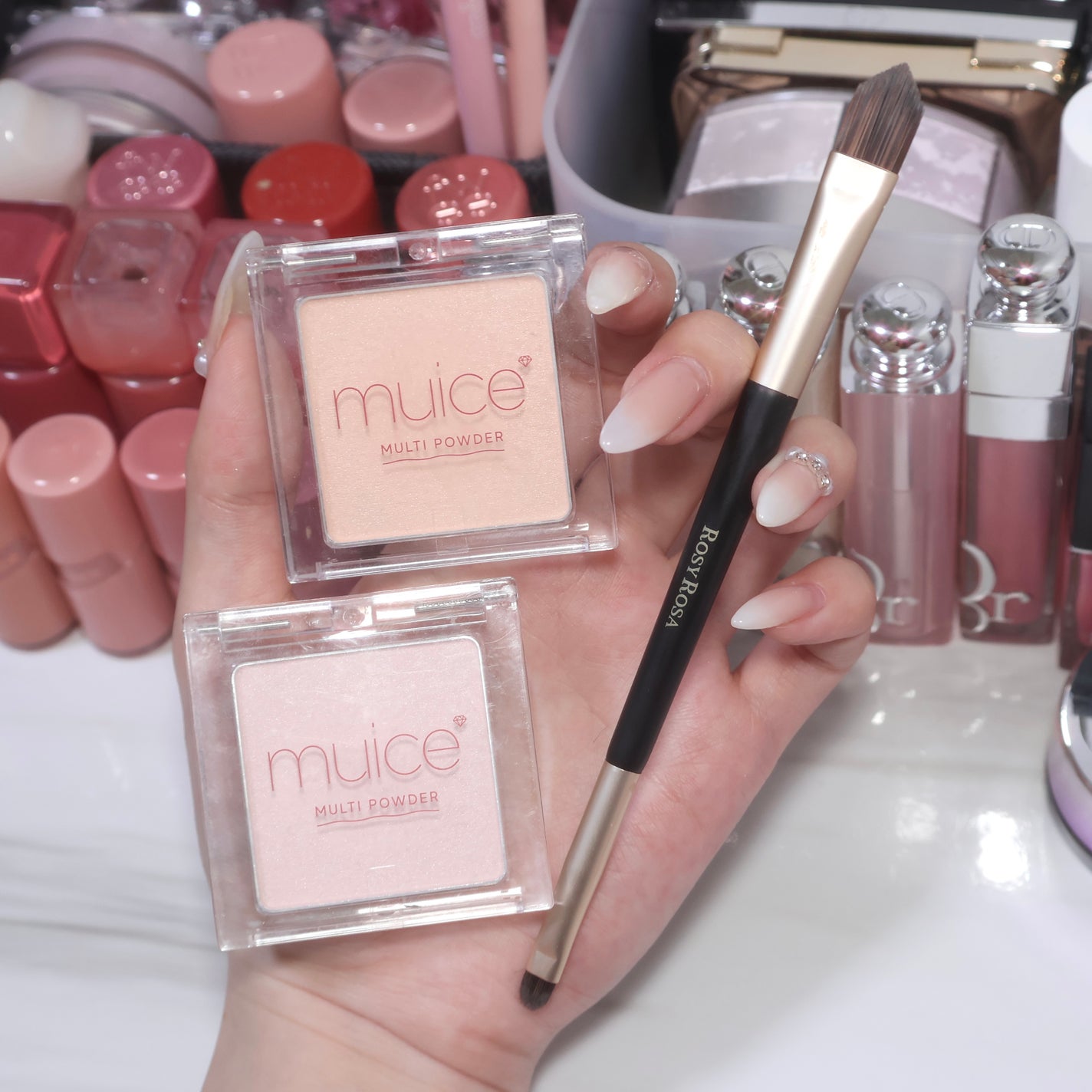 スポットメンテパウダー/muice/プレストパウダーを使ったクチコミ(1枚目)