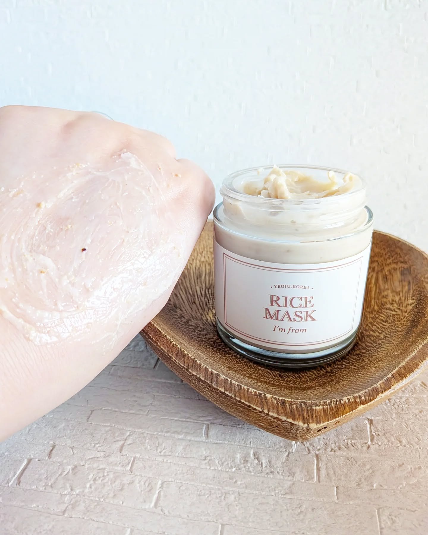 RICE MASK/I'm from/洗い流すパック・マスクを使ったクチコミ（3枚目）