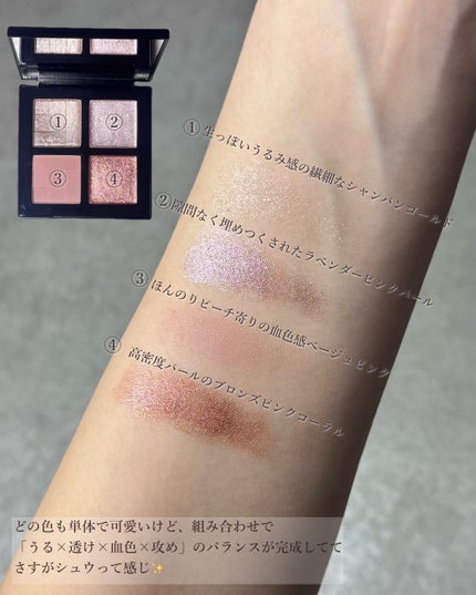 アイスカルプト/shu uemura/アイシャドウパレットを使ったクチコミ(2枚目)