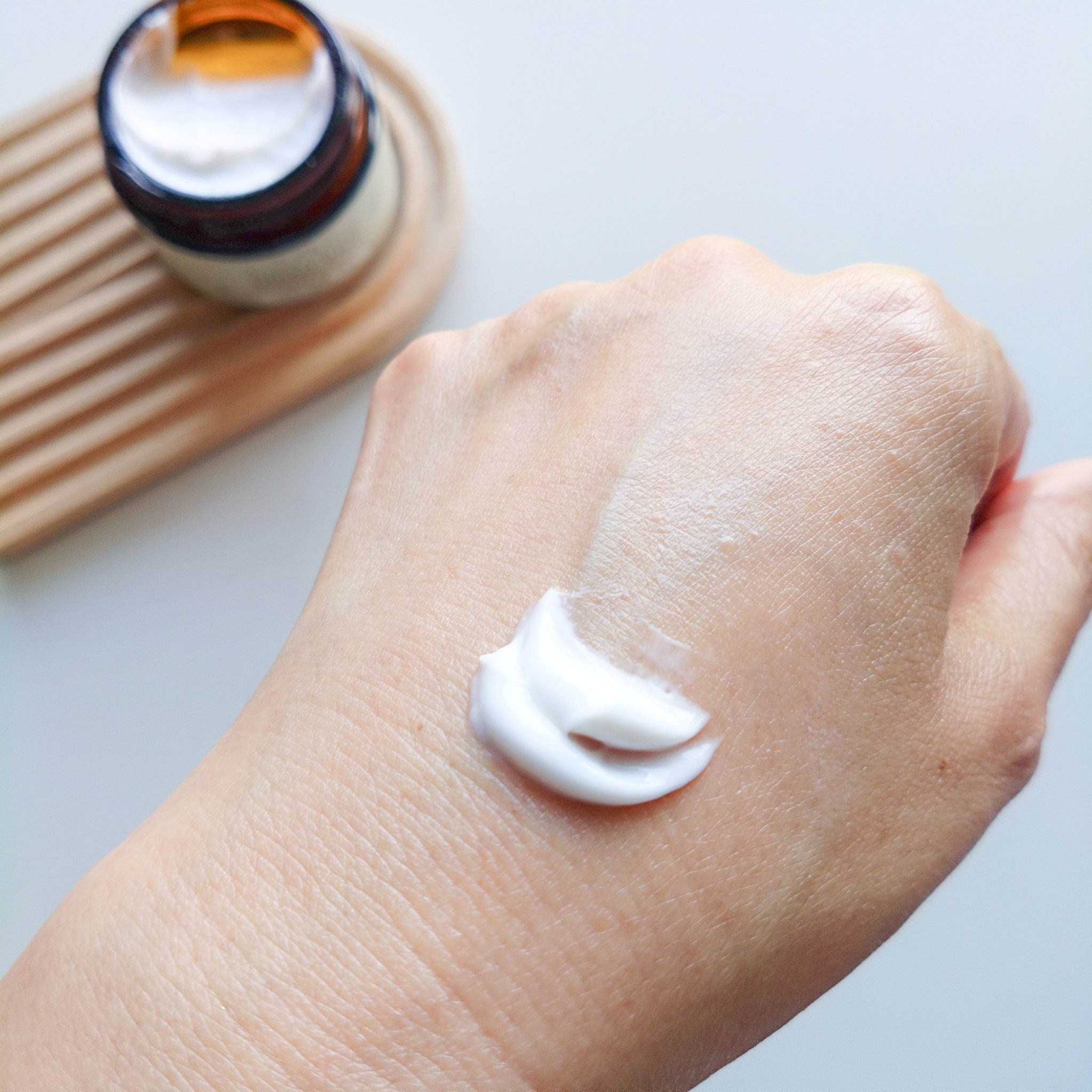 さらっとしっとり濃密美容クリーム（イランイラン）/Herbal Shot/フェイスクリームを使ったクチコミ（3枚目）