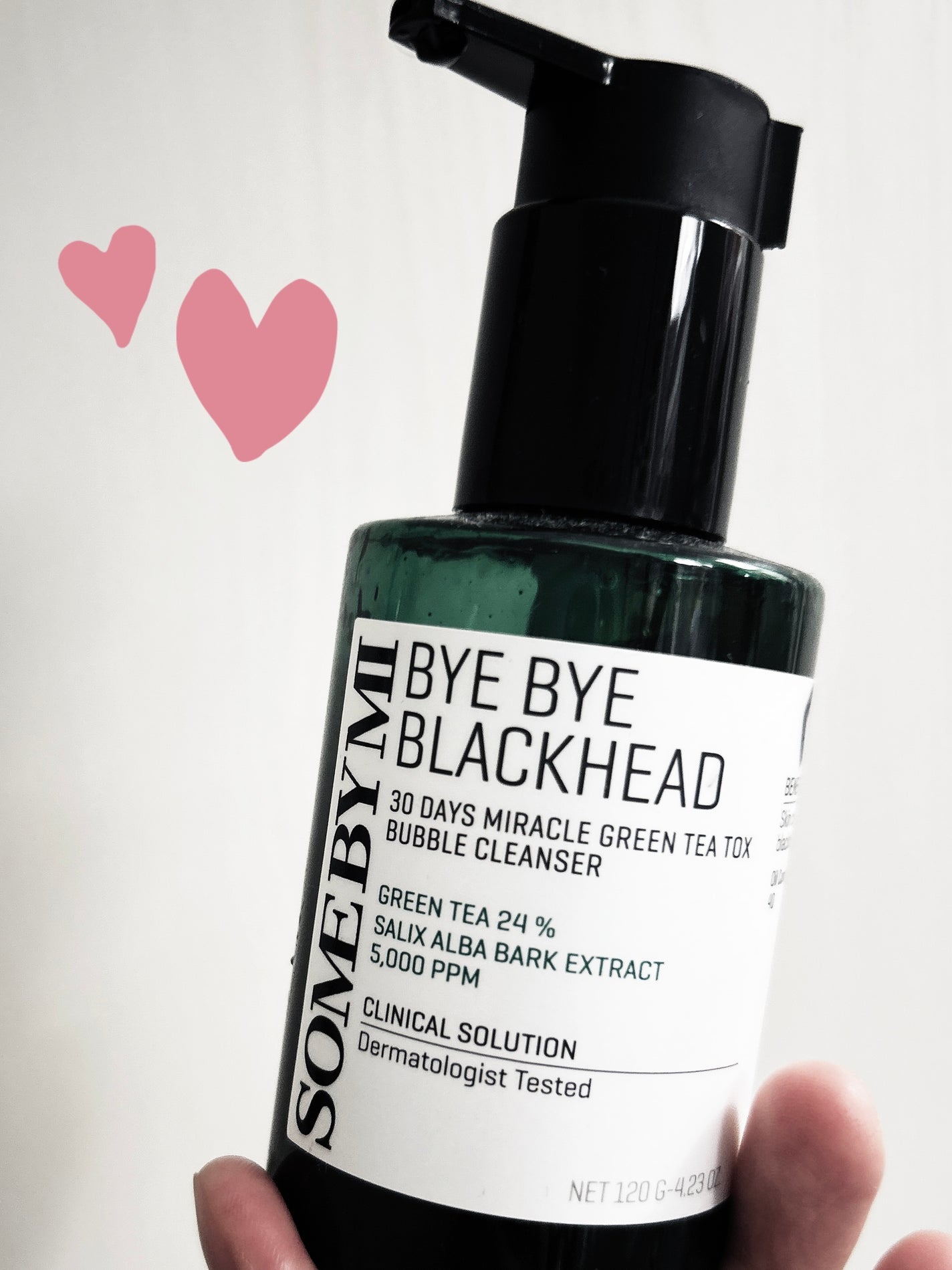 バイバイブラックヘッド グリーンティートックスバブルクレンザー/SOME BY MI/スクラブ・ゴマージュを使ったクチコミ(1枚目)