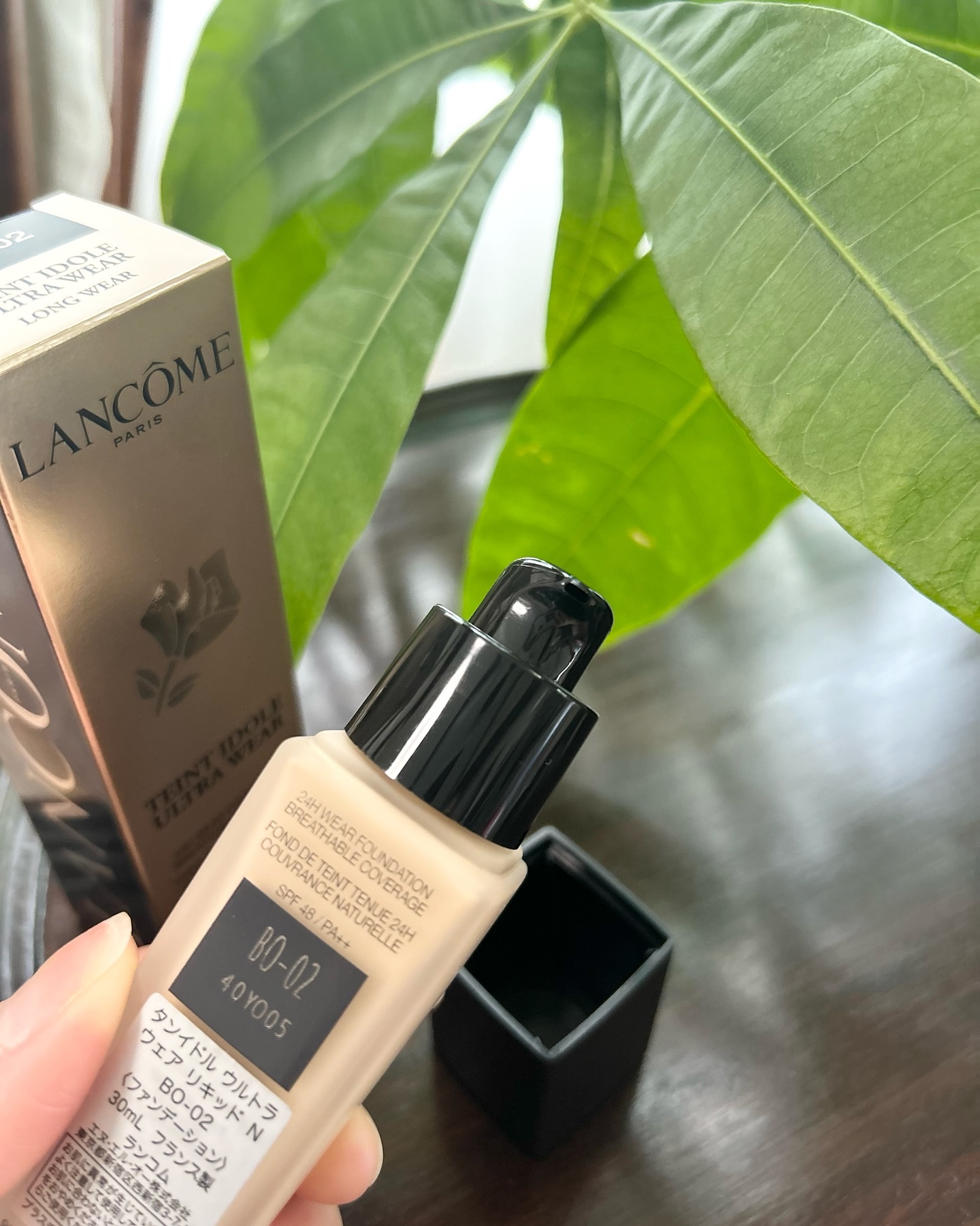 タンイドル ウルトラ ウェア リキッド N/LANCOME/リキッドファンデーションを使ったクチコミ（2枚目）
